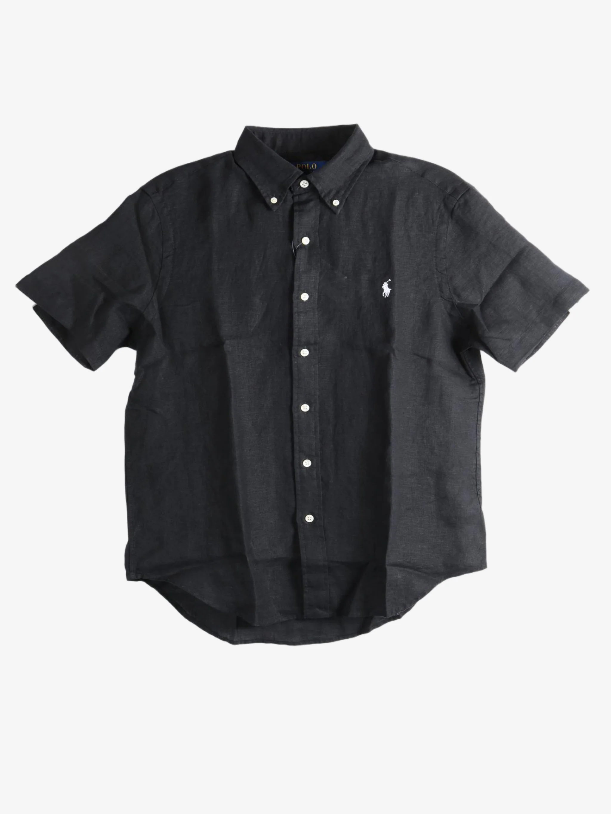 POLO RALPH LAUREN - Men Short-Sleeve Piece Dye Linen Sport Shirt - Image 4