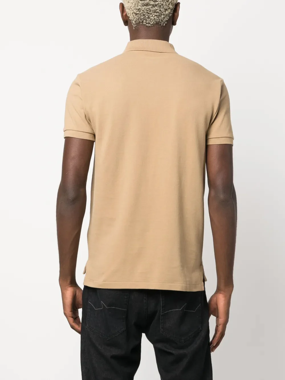 POLO RALPH LAUREN - Men Sleeve Mesh Polo Shirt - Image 3