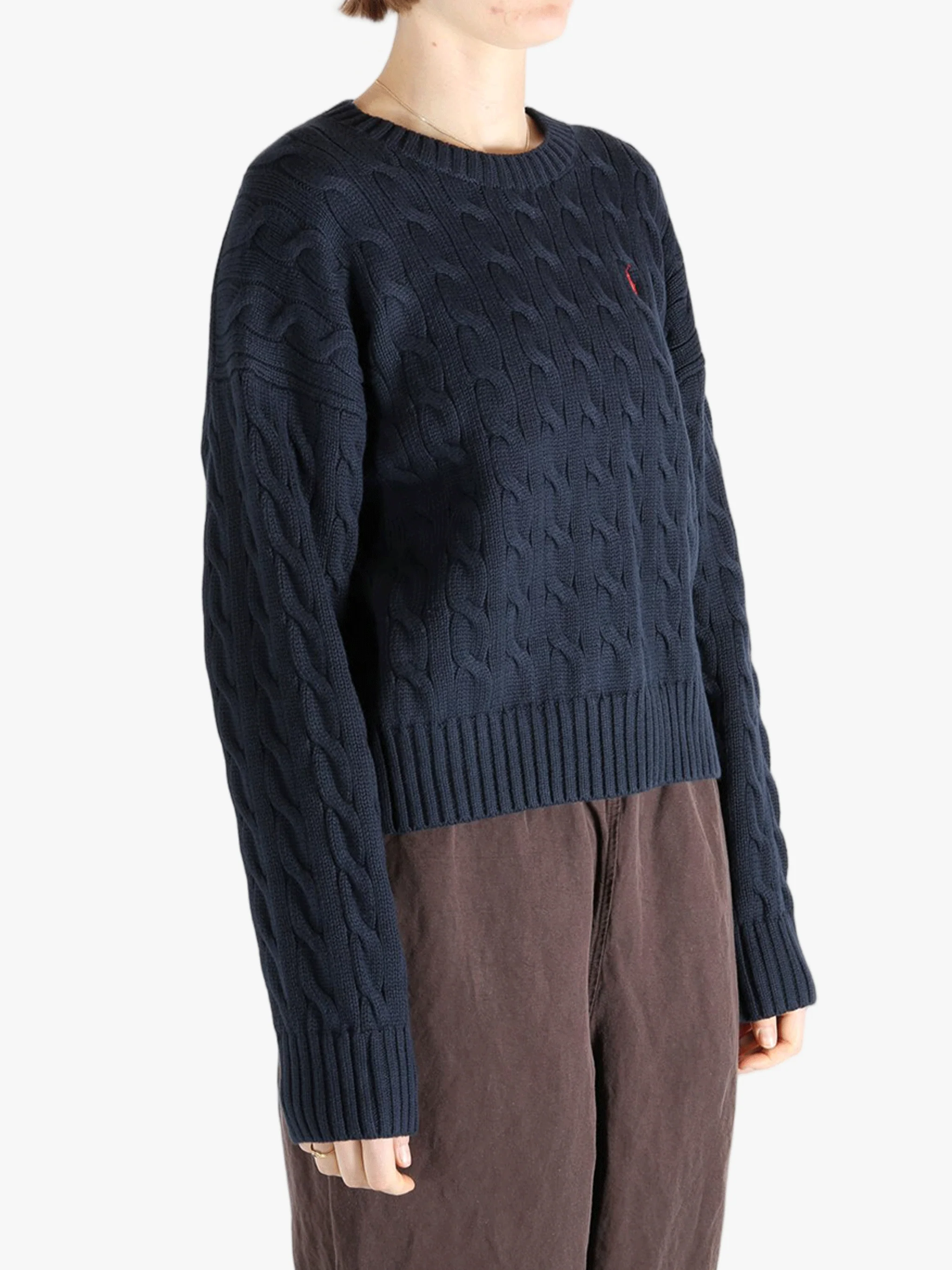 POLO RALPH LAUREN - Women Long Sleeve Crew Pullover Sweater - Image 2