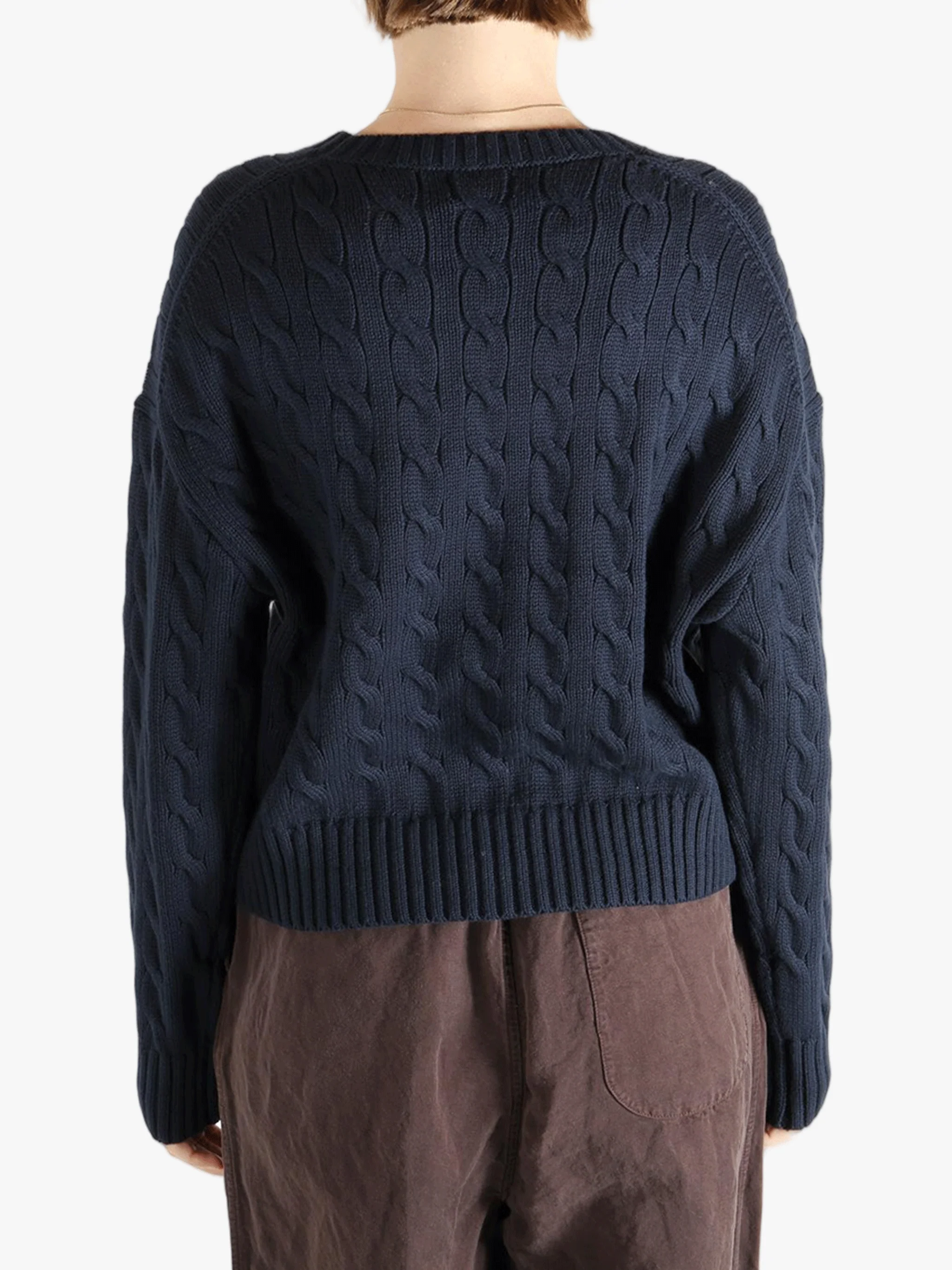 POLO RALPH LAUREN - Women Long Sleeve Crew Pullover Sweater - Image 3