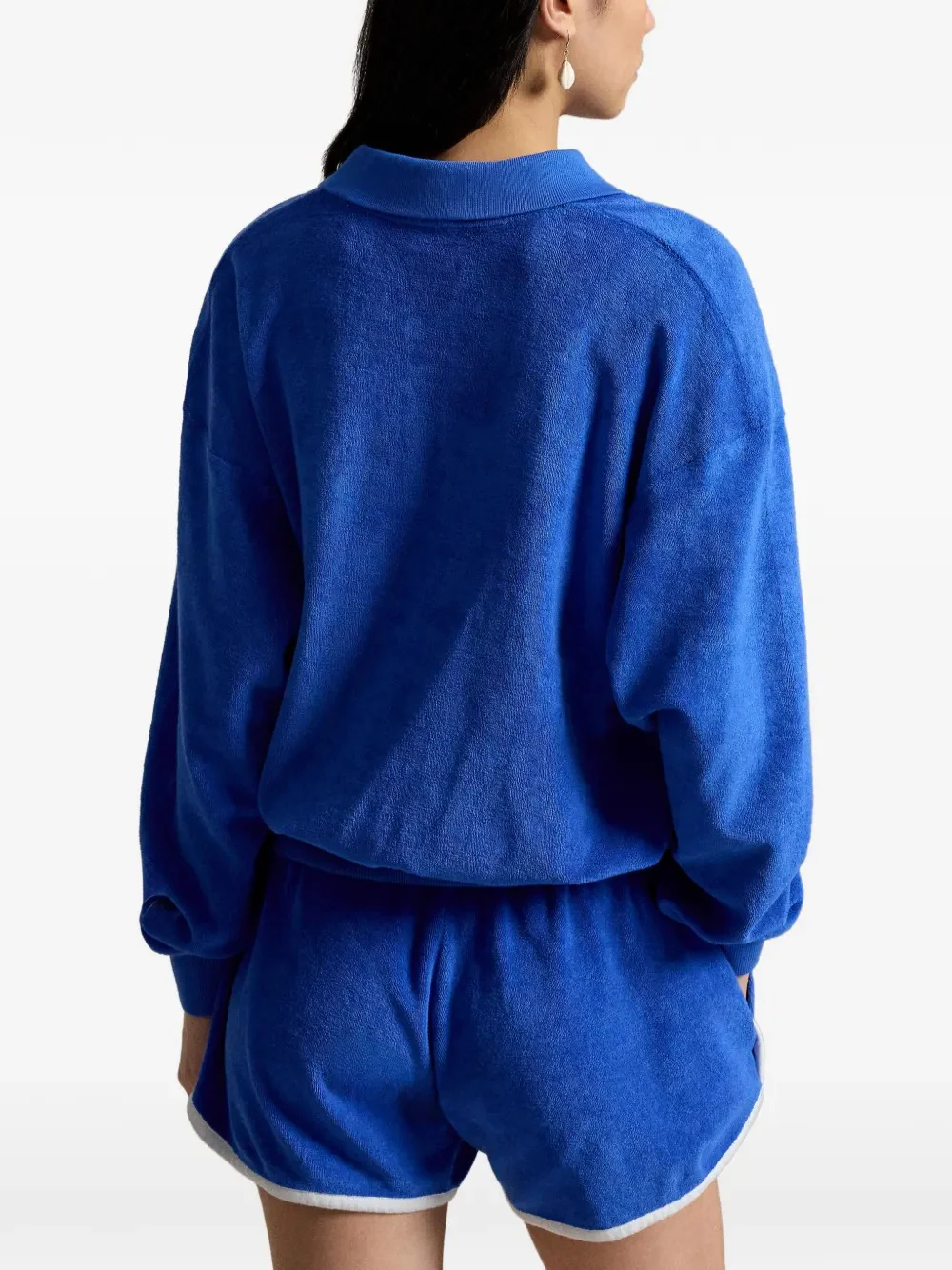 POLO RALPH LAUREN - Women Long Sleeve Polo Knit Collar Polo - Image 2