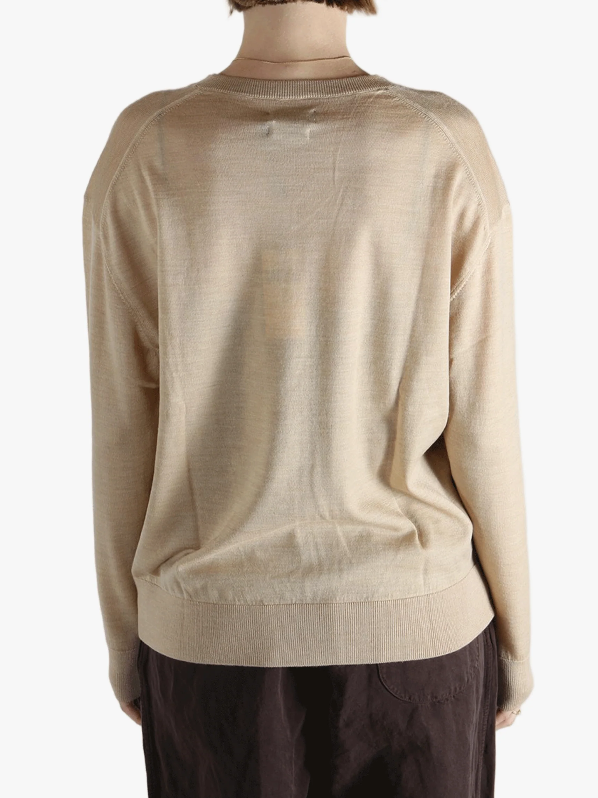 POLO RALPH LAUREN - Women Long Sleeve V-neck Pullover Sweater - Image 3