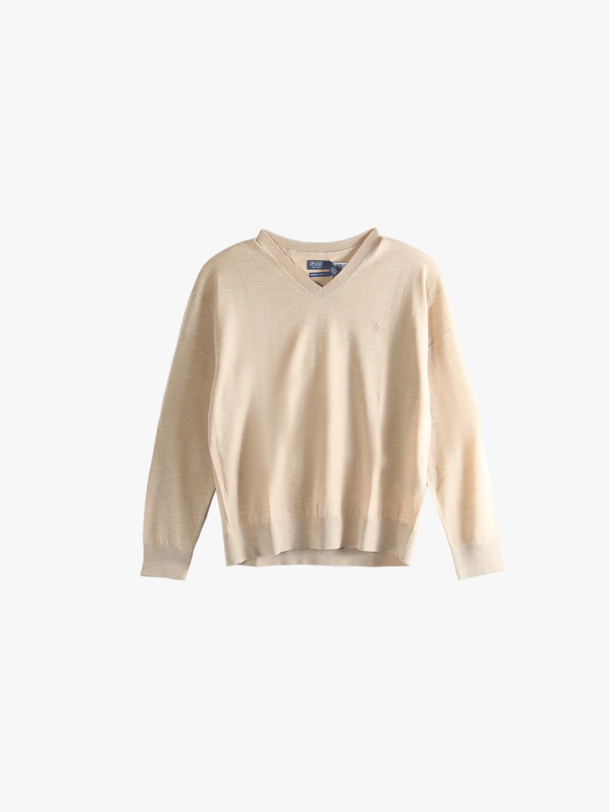 POLO RALPH LAUREN - Women Long Sleeve V-neck Pullover Sweater - Image 4