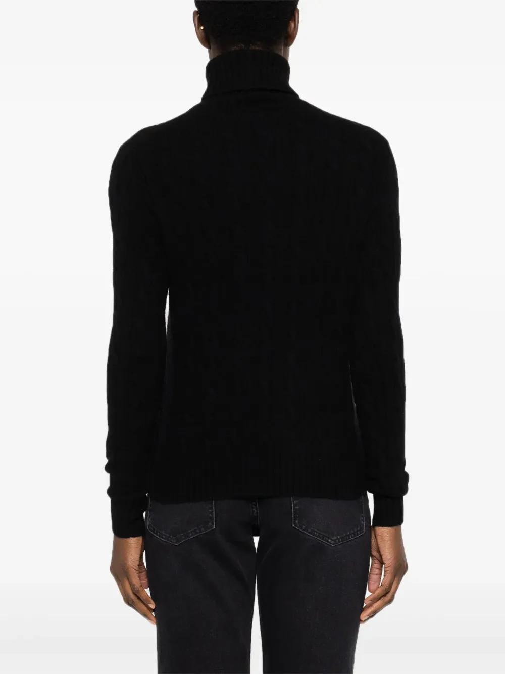 POLO RALPH LAUREN - Women Wool Cashmere Long Sleeve Pullover - Image 3
