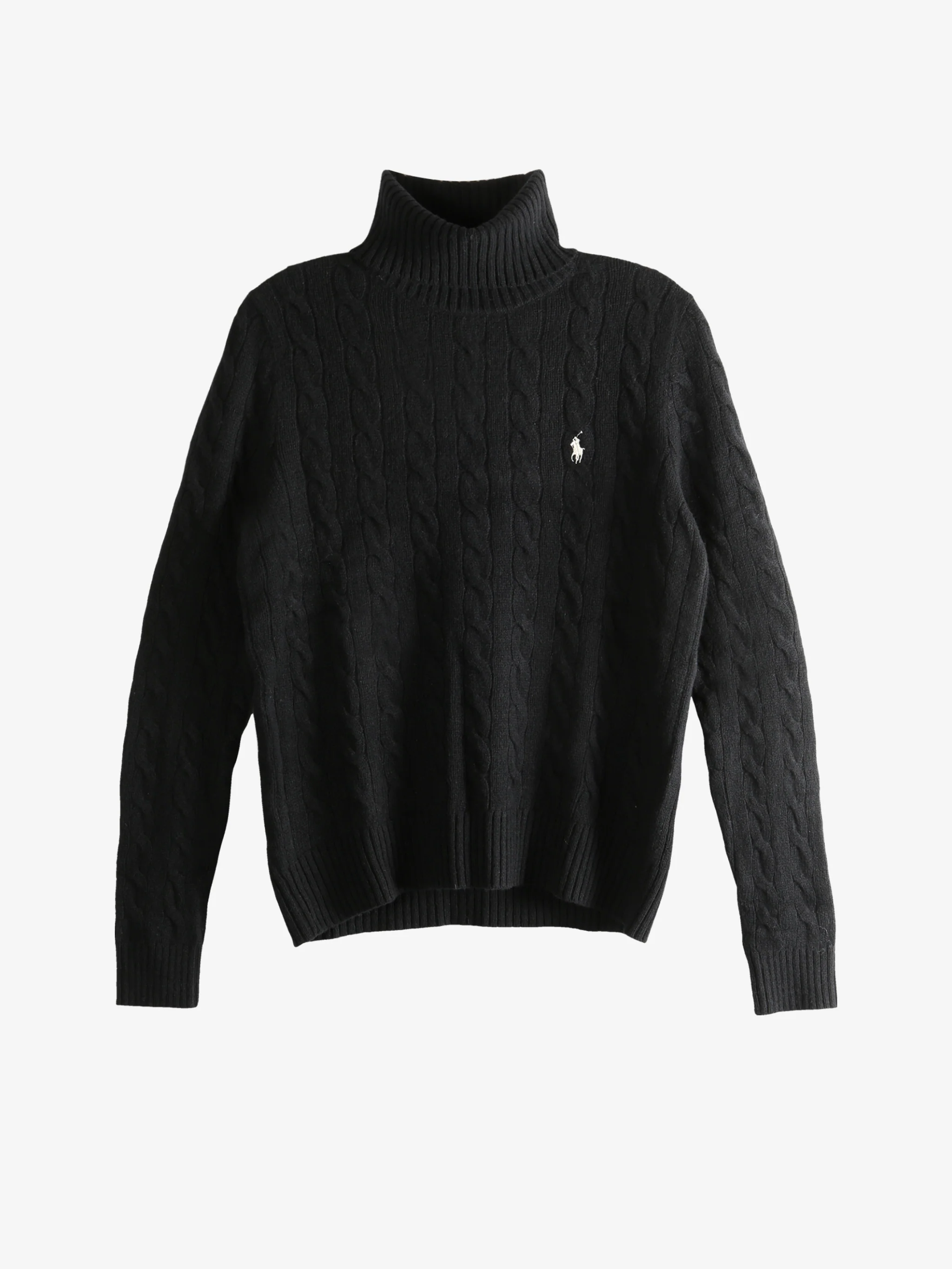 POLO RALPH LAUREN - Women Wool Cashmere Long Sleeve Pullover - Image 5
