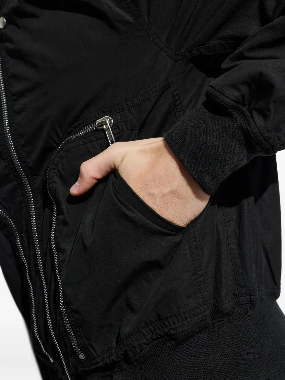 RICK OWENS DRKSHDW - Men Bauhaus Flight Bomber - Image 4