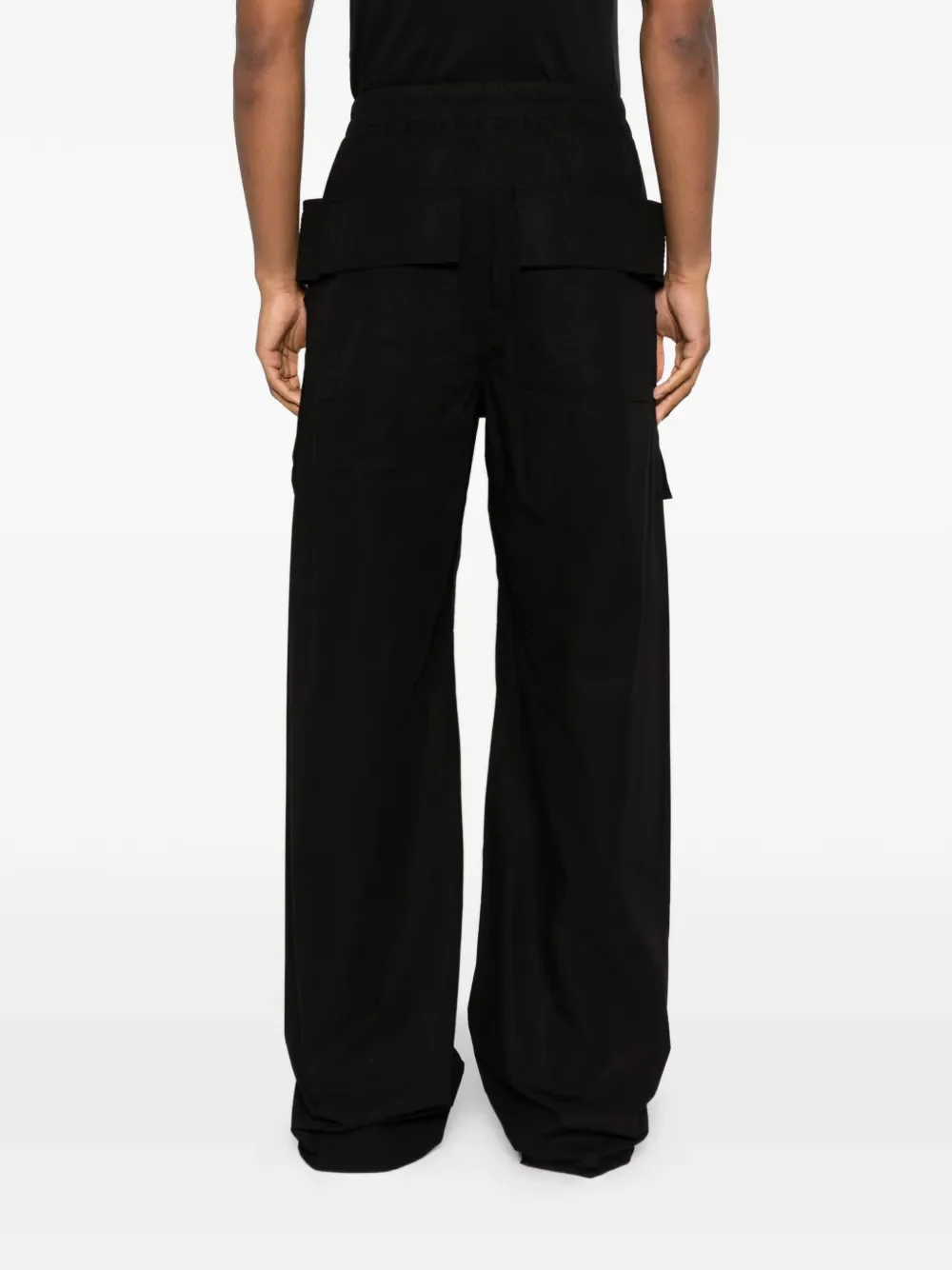 RICK OWENS DRKSHDW - Men Creatch Wide Cargo Pantaloni - Image 3
