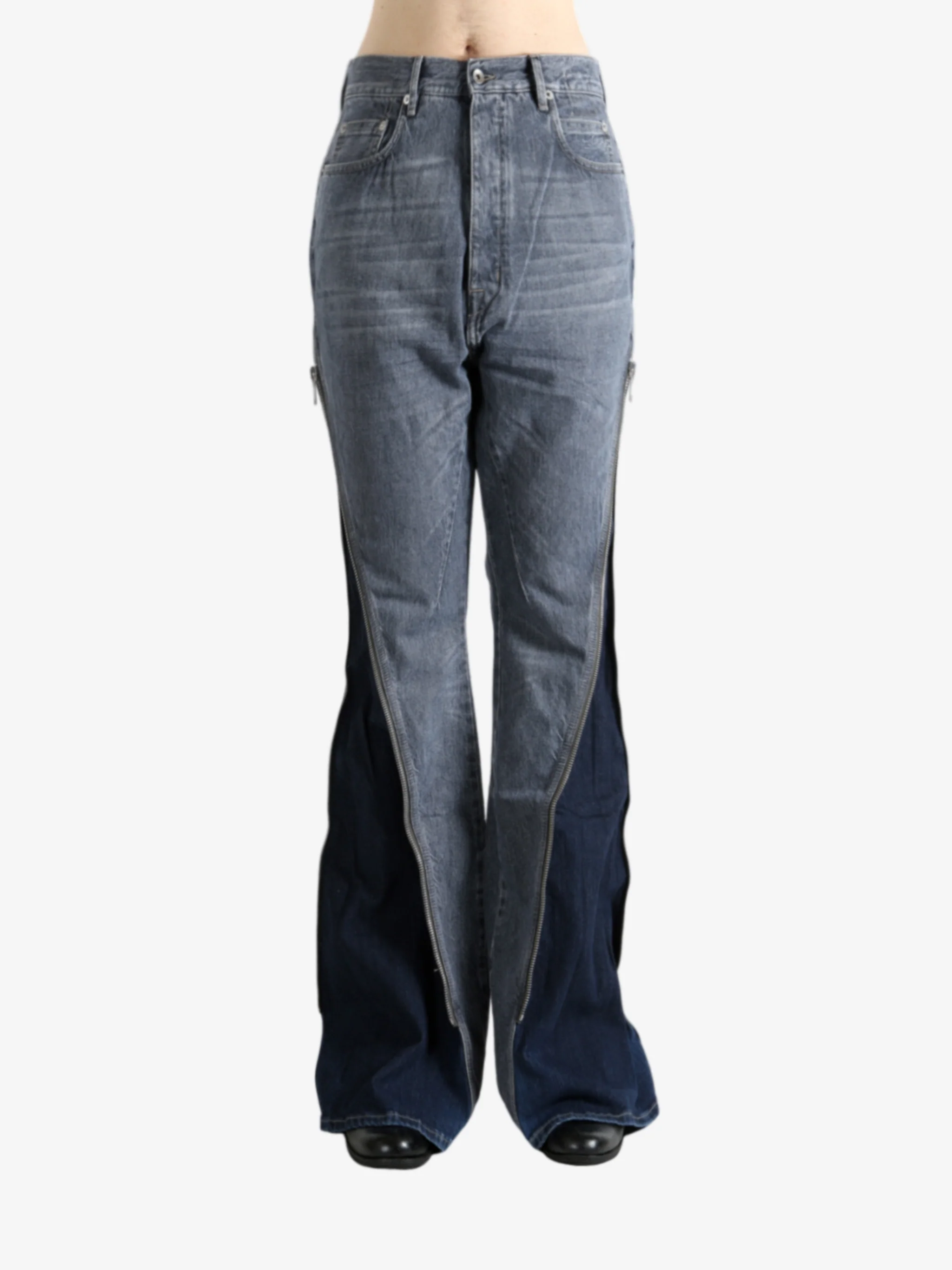 RICK OWENS DRKSHDW - Men Denim Bolan Banana Pants