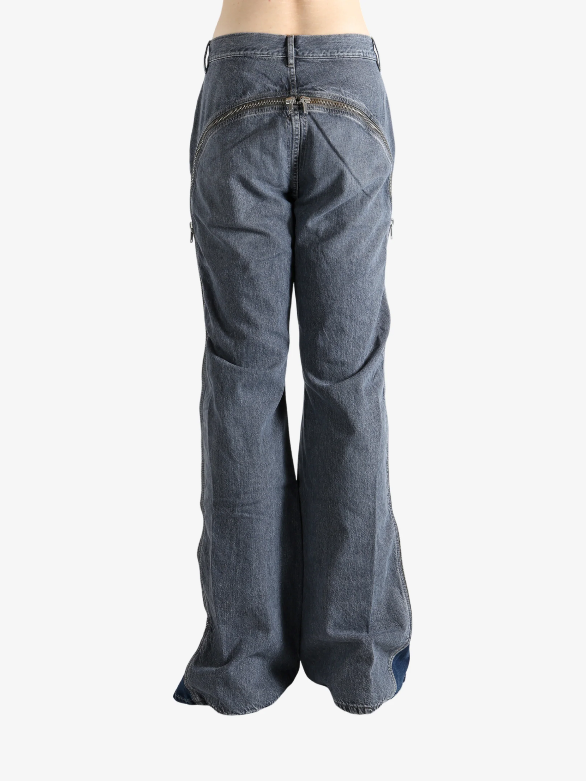RICK OWENS DRKSHDW - Men Denim Bolan Banana Pants - Image 3