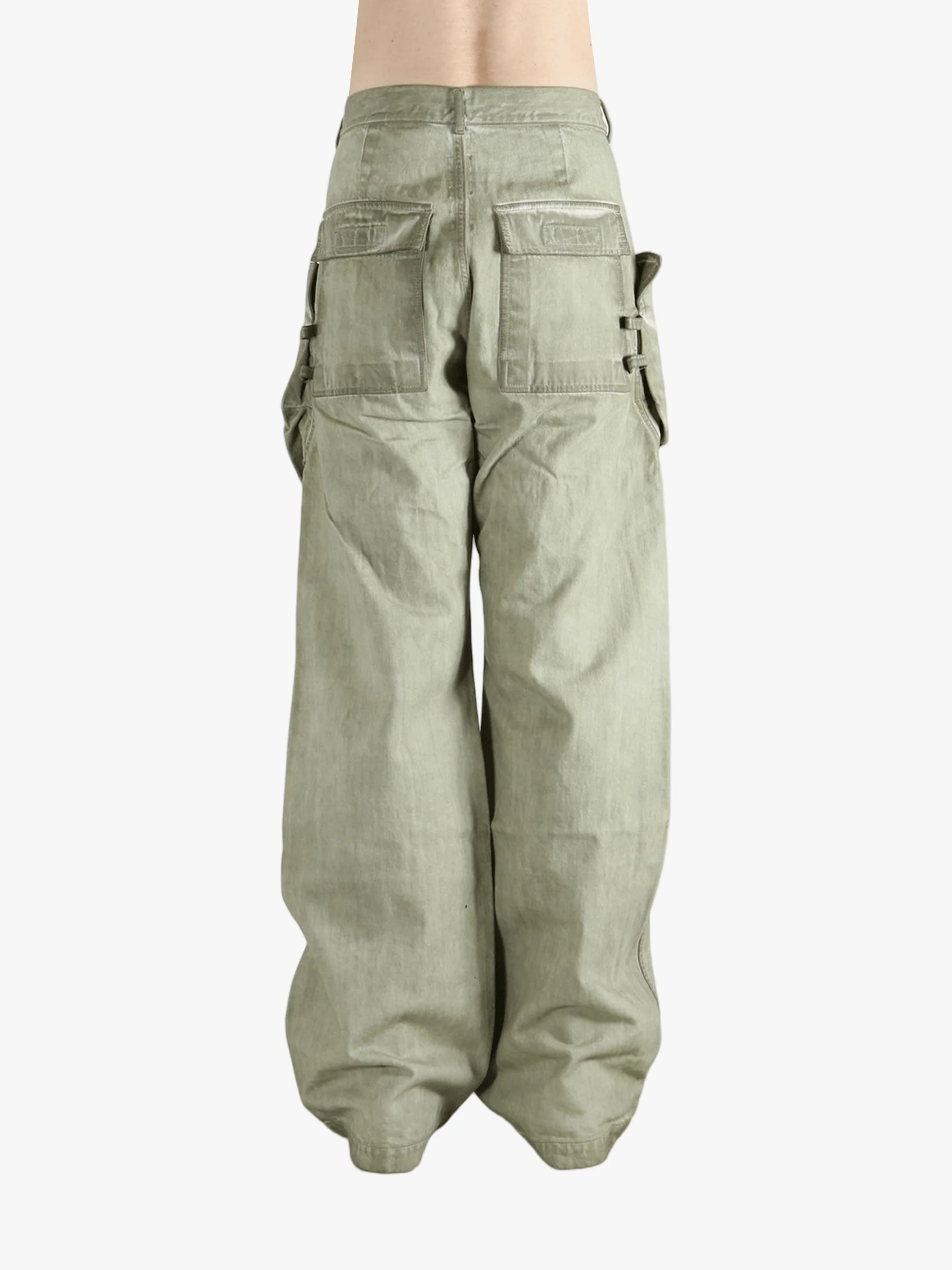 RICK OWENS DRKSHDW - Men Denim Stefan Cargo Pantaloni - Image 3
