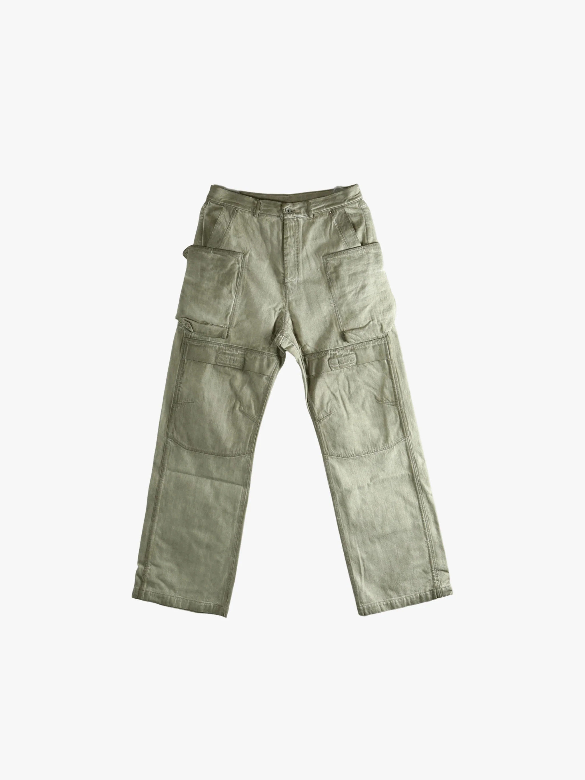 RICK OWENS DRKSHDW - Men Denim Stefan Cargo Pantaloni - Image 4