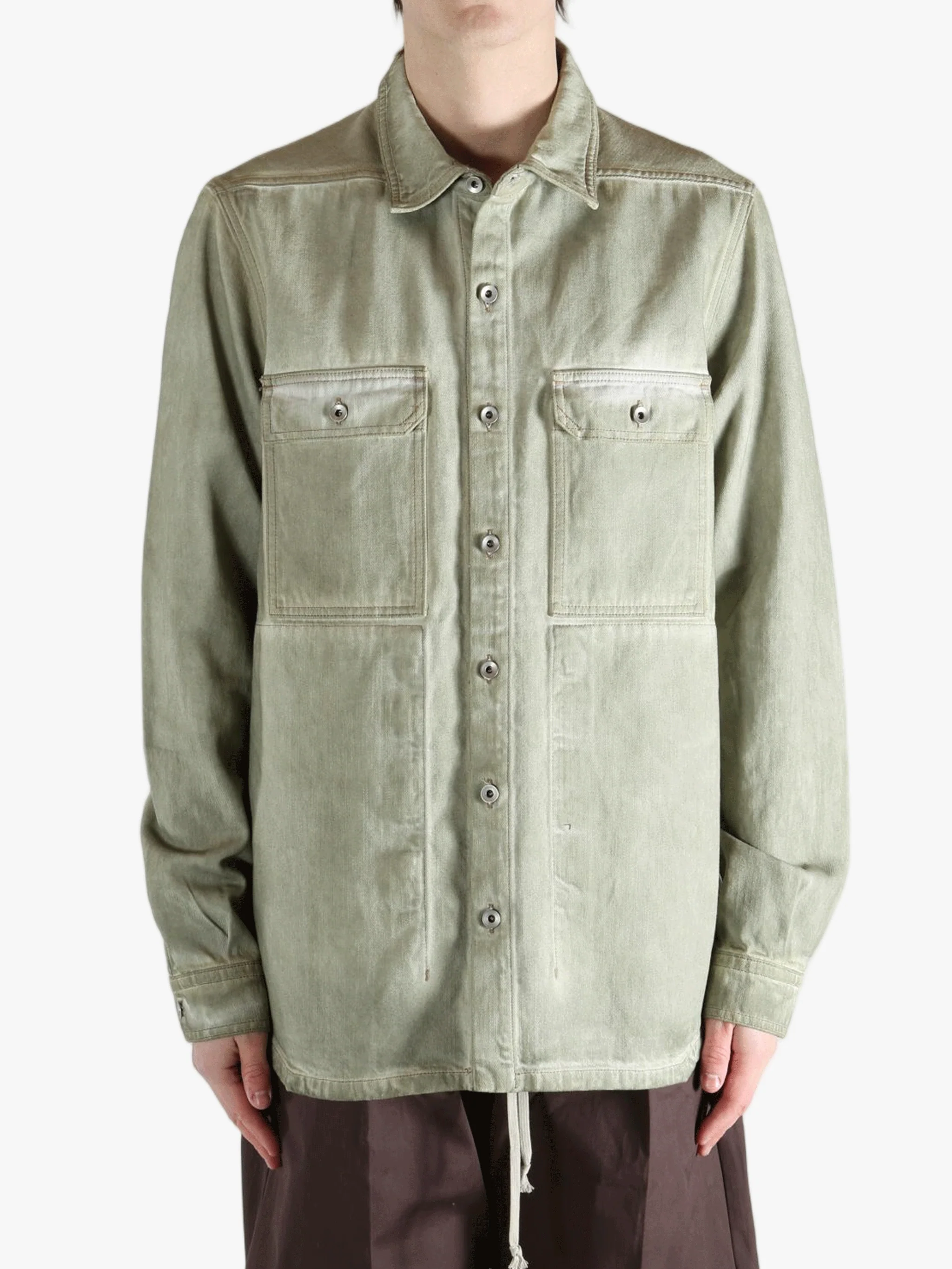 RICK OWENS DRKSHDW - Men Giacca In Denim Outershirt