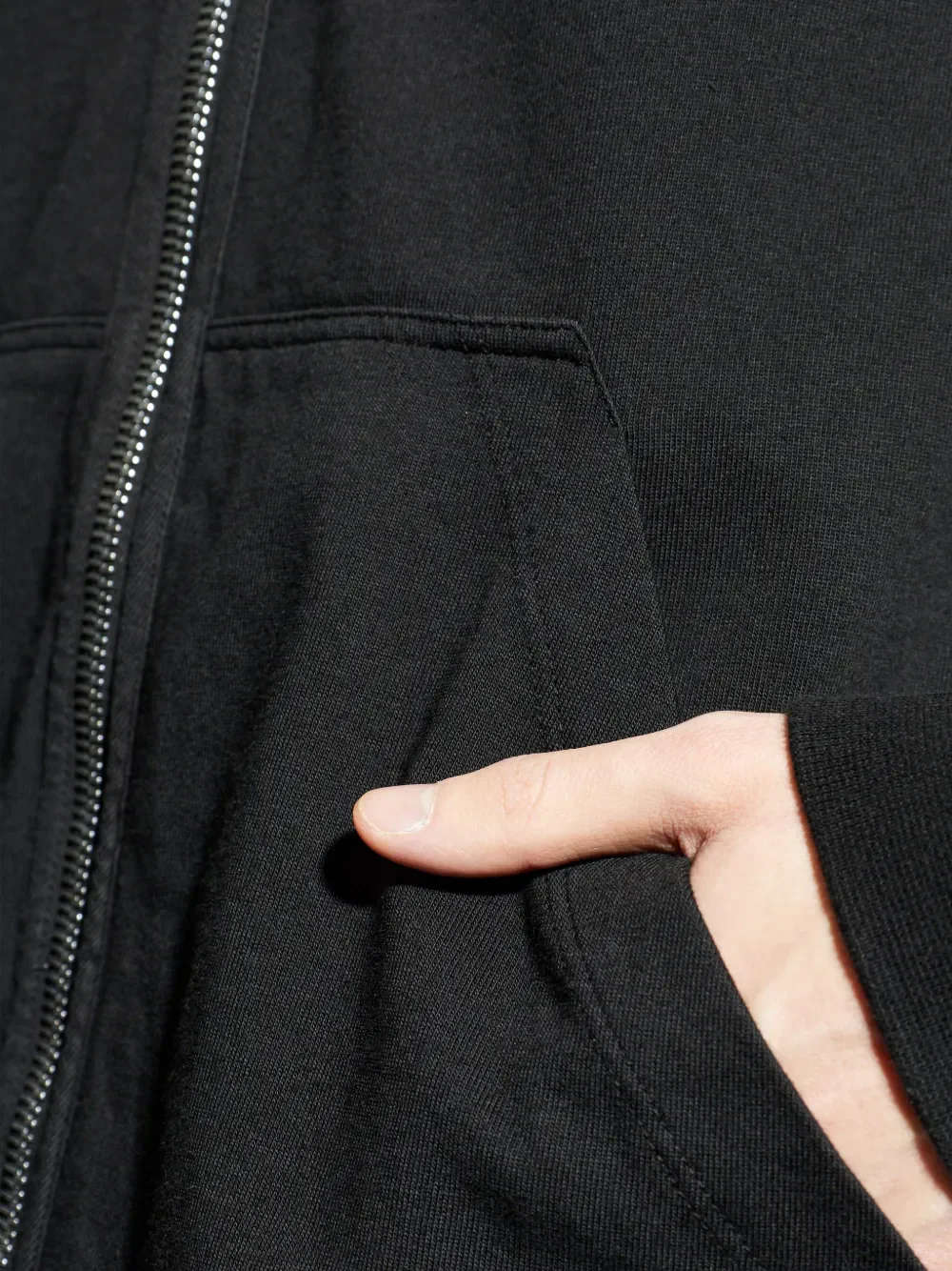 RICK OWENS DRKSHDW - Men Jumbo Gimp Hoodie - Image 4