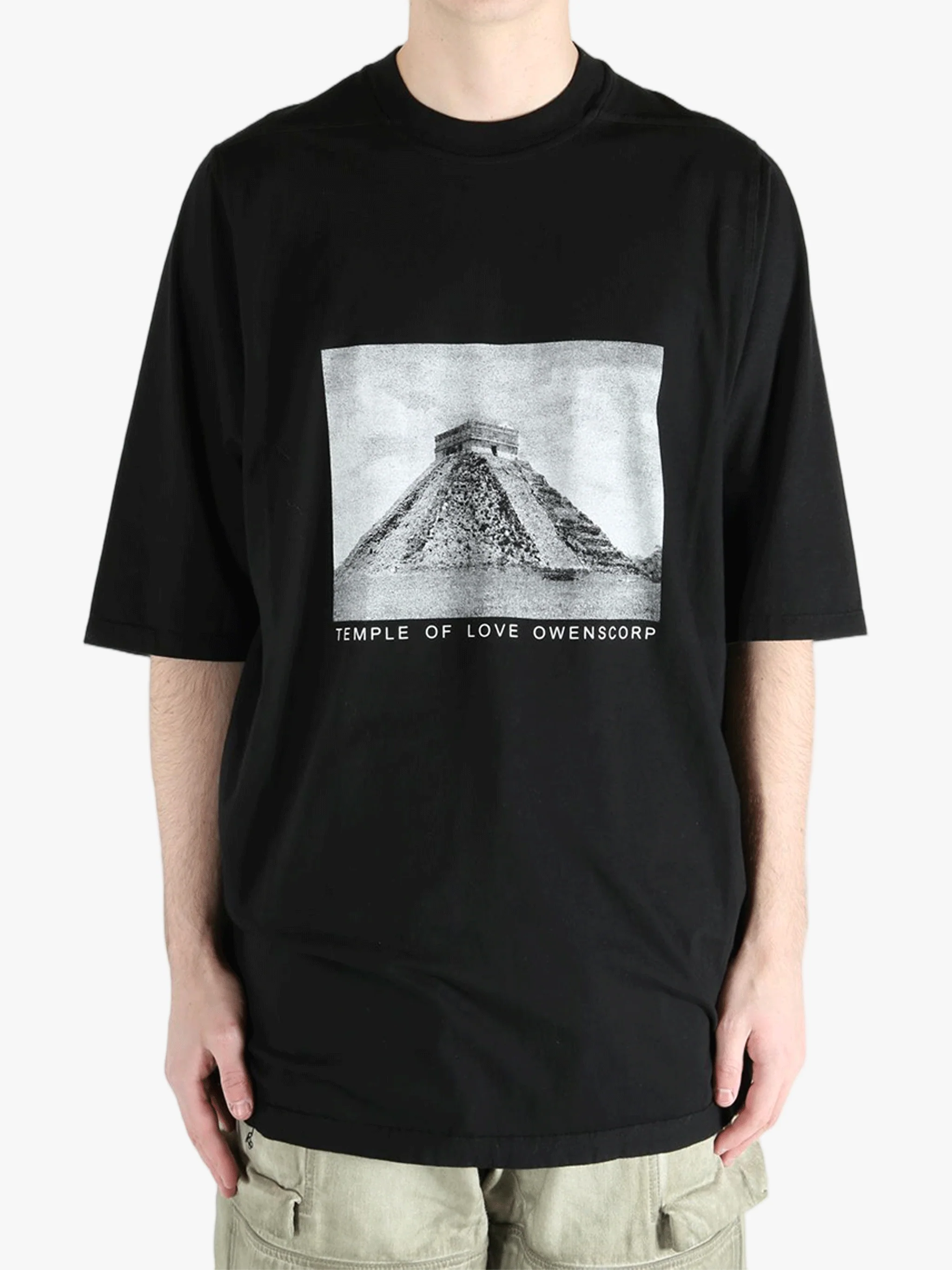 RICK OWENS DRKSHDW - Men Jumbo Short Sleeve T-Shirt