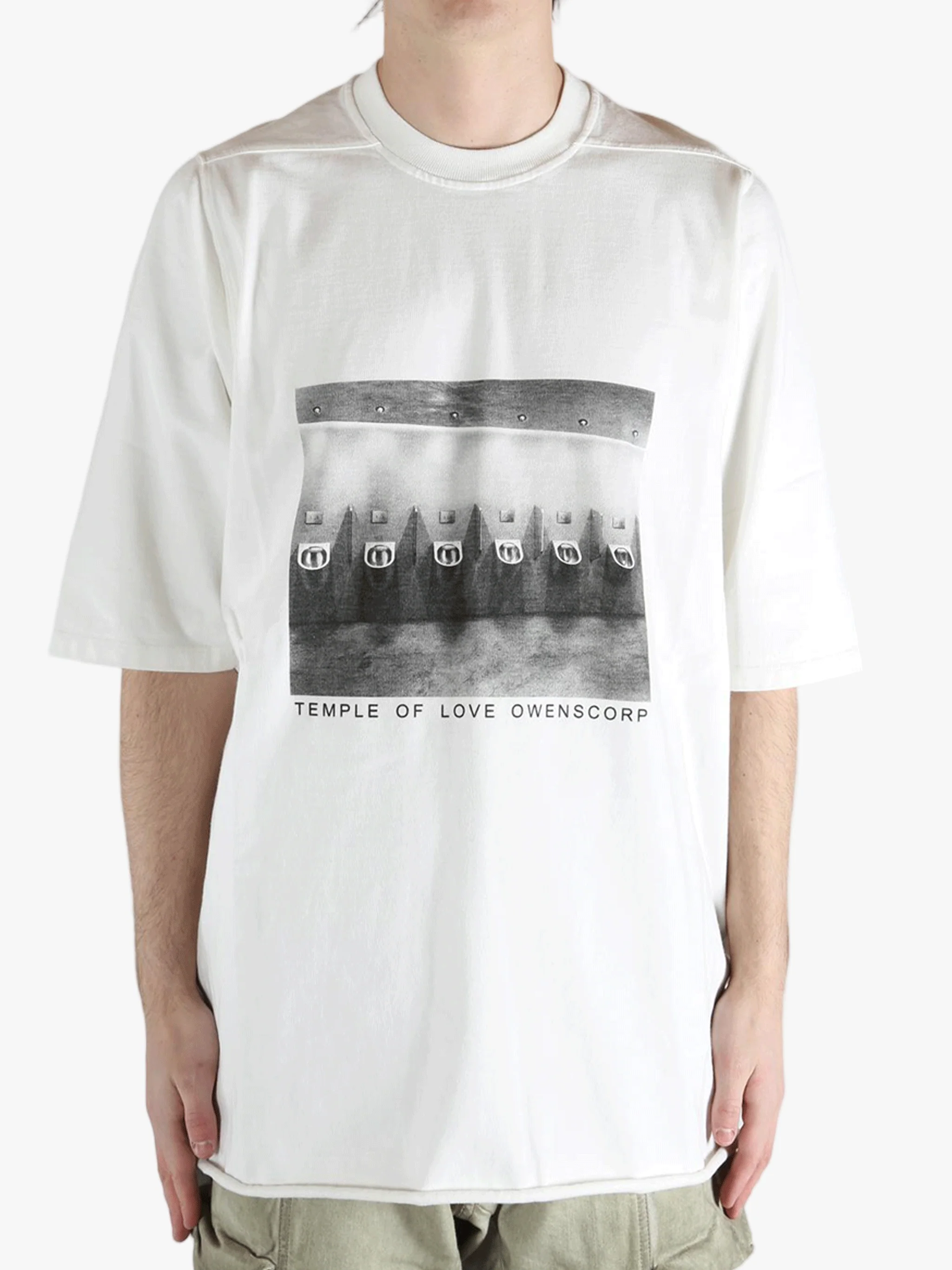 RICK OWENS DRKSHDW - Men Jumbo Short Sleeve T-Shirt