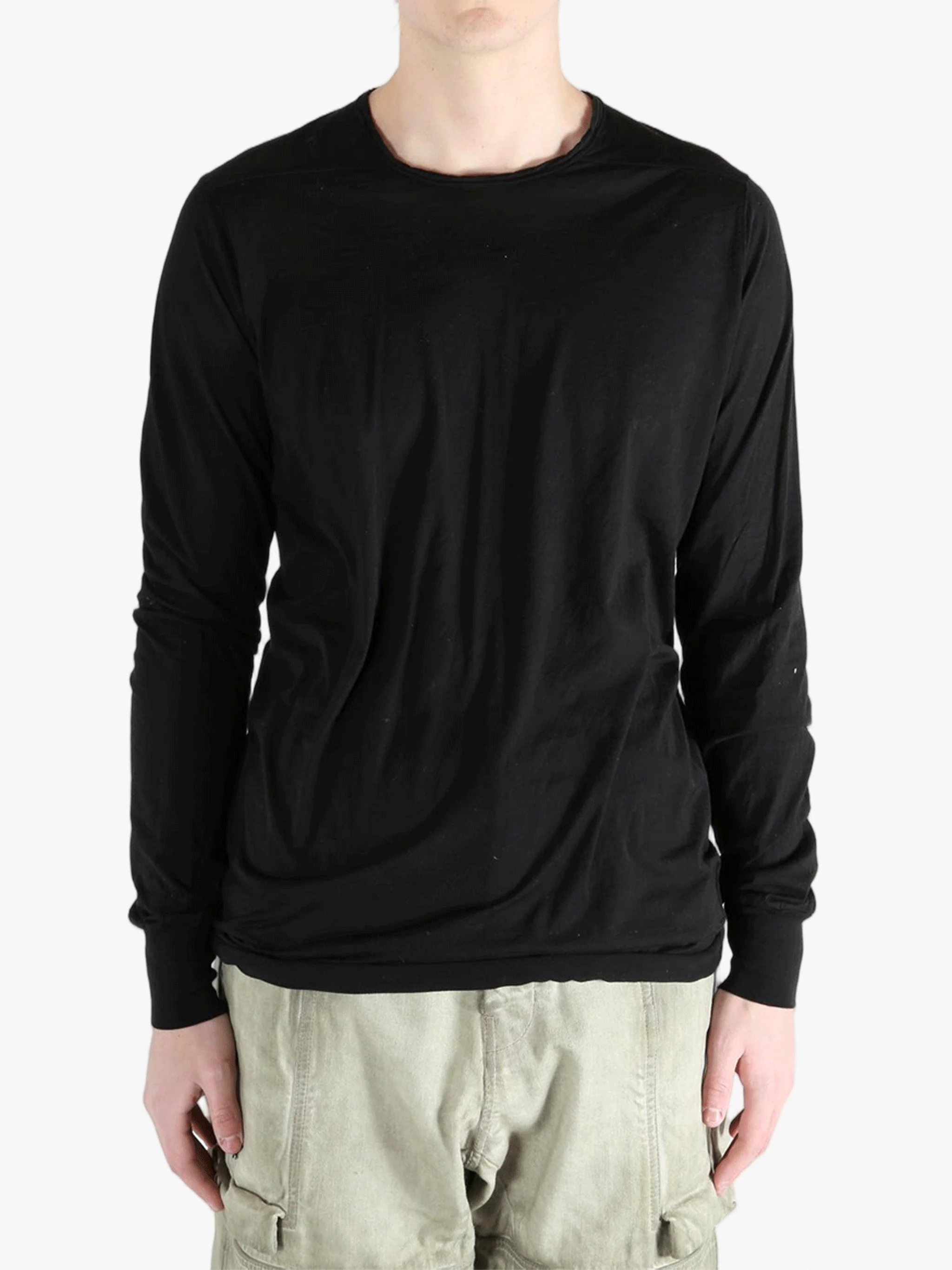 RICK OWENS DRKSHDW - Men Level Long Sleeve T-Shirt