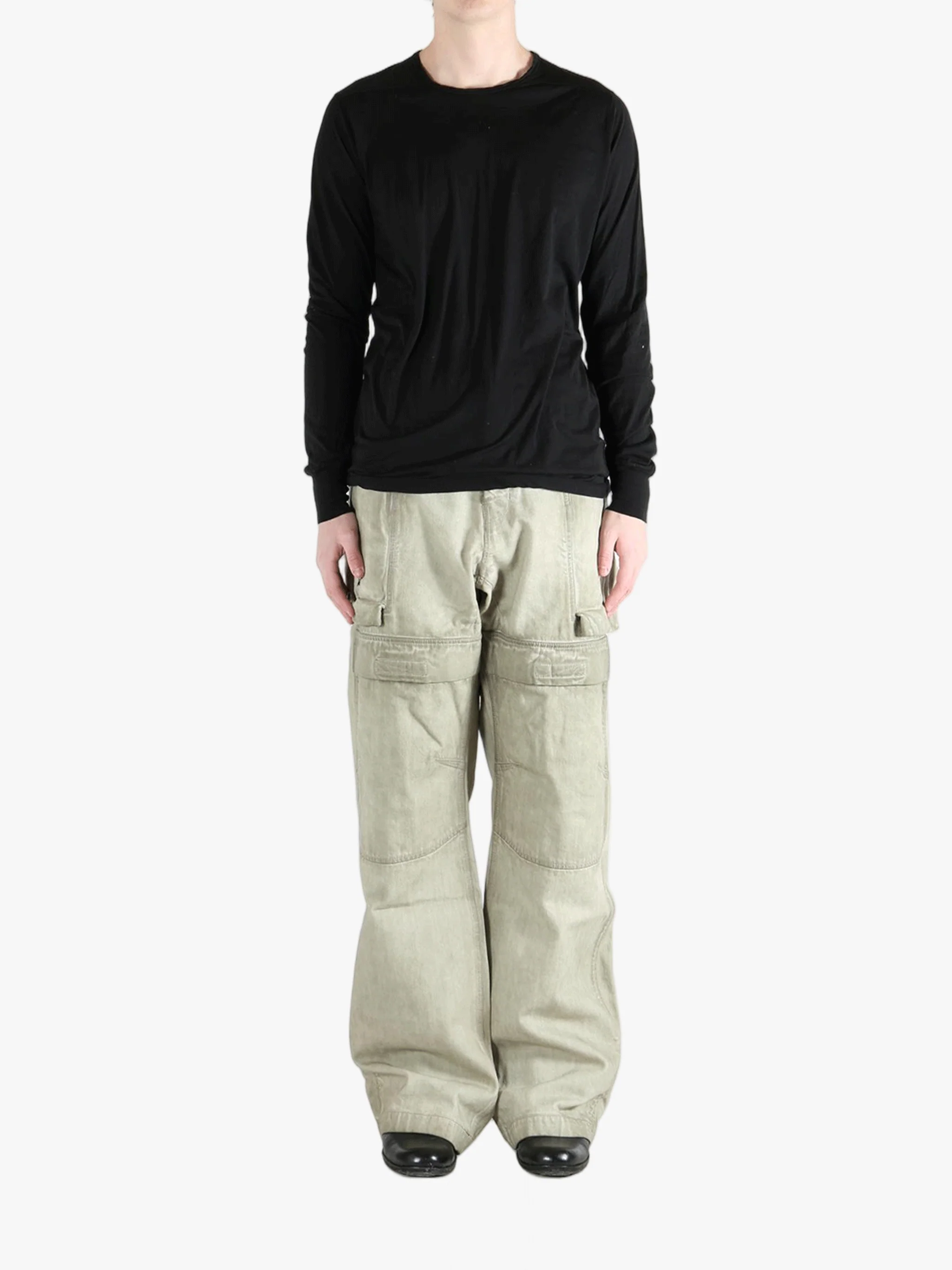 RICK OWENS DRKSHDW - Men Level Long Sleeve T-Shirt - Image 4
