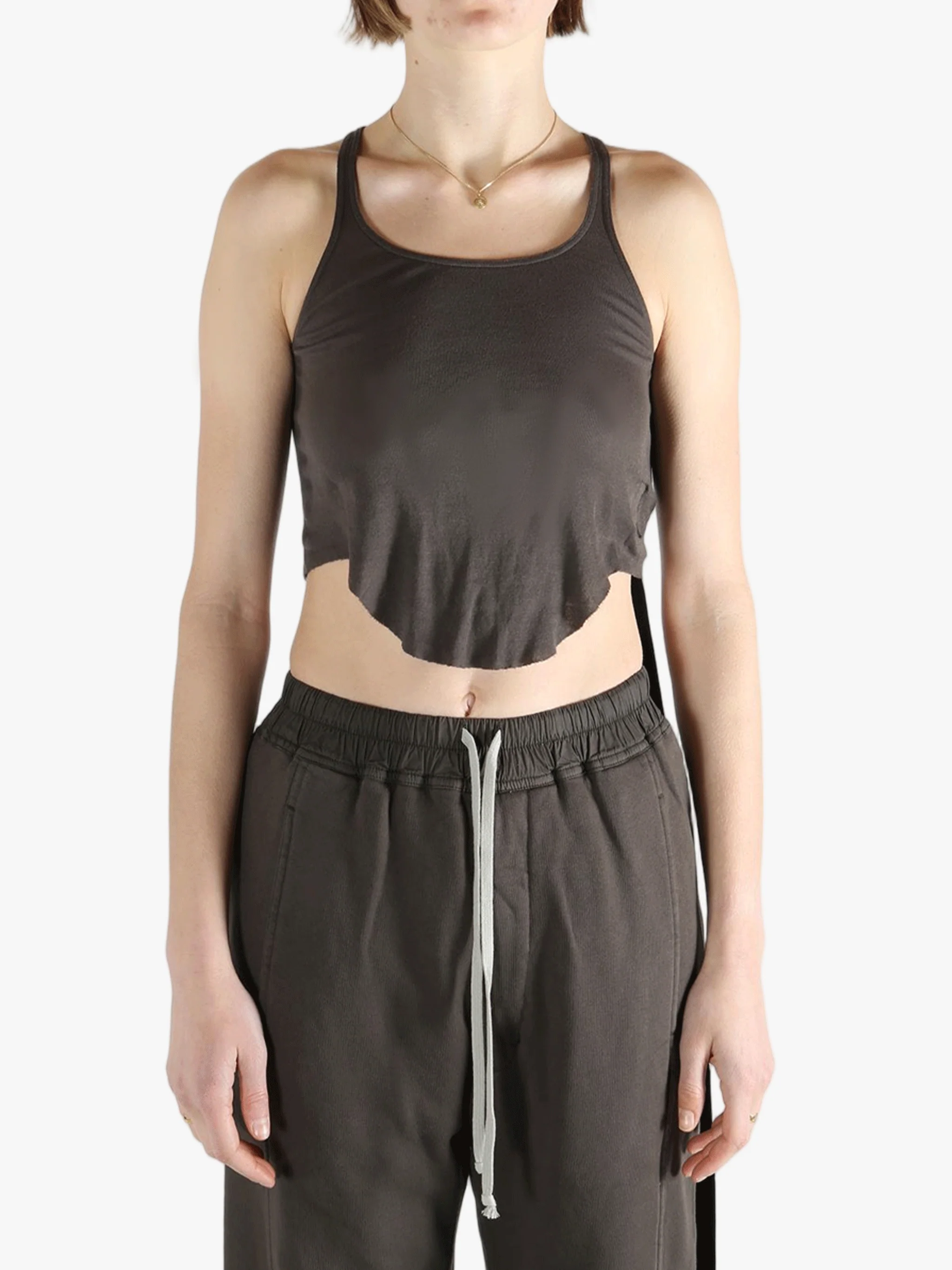 RICK OWENS DRKSHDW - Women Basic Tank Cropped Top