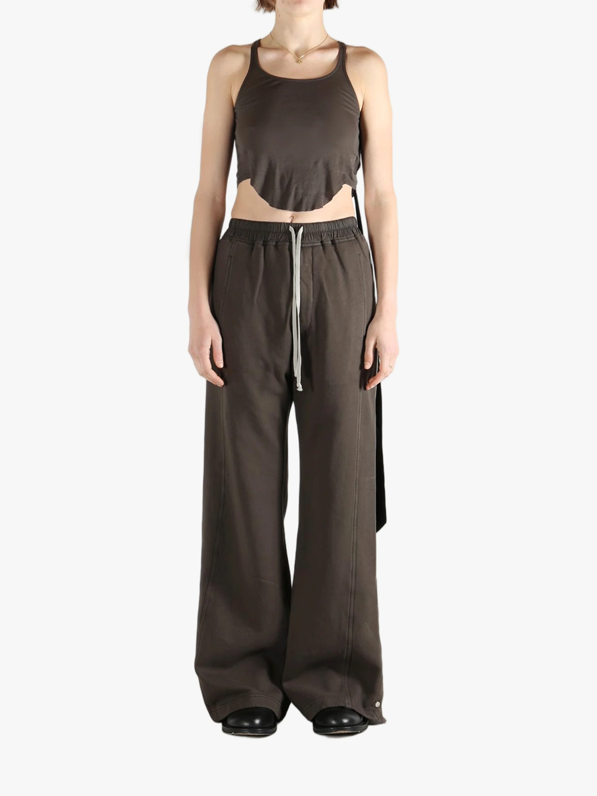 RICK OWENS DRKSHDW - Women Basic Tank Cropped Top - Image 4