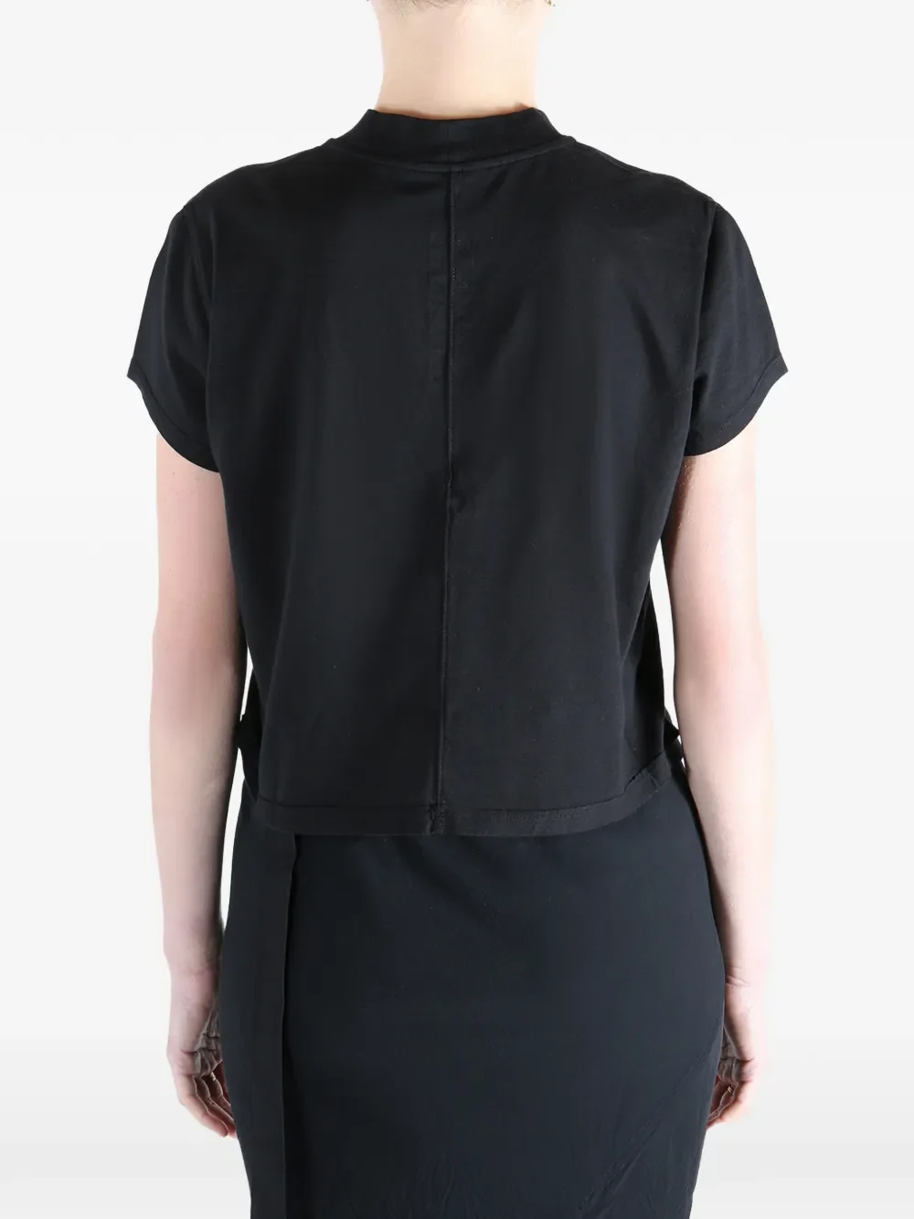 RICK OWENS DRKSHDW - Women Cropped Small Level T-Shirt - Image 3