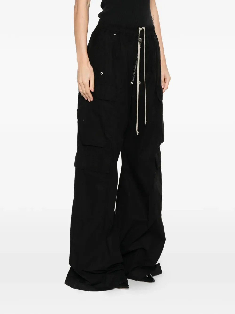 RICK OWENS DRKSHDW - Women Double Cargo Jumbo Belas Pant - Image 2