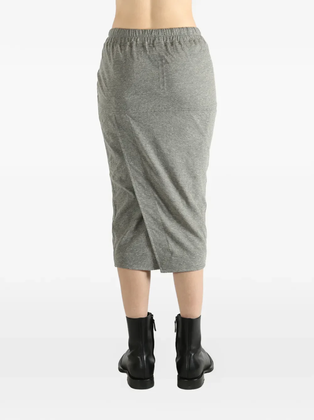 RICK OWENS DRKSHDW - Women Gonna Pull On Pillar Skirt - Image 2