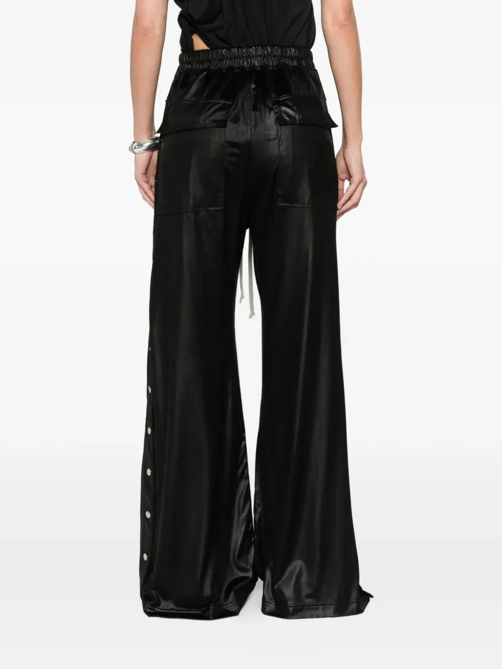 RICK OWENS DRKSHDW - Women Pantaloni Wide Pusher Pants - Image 3