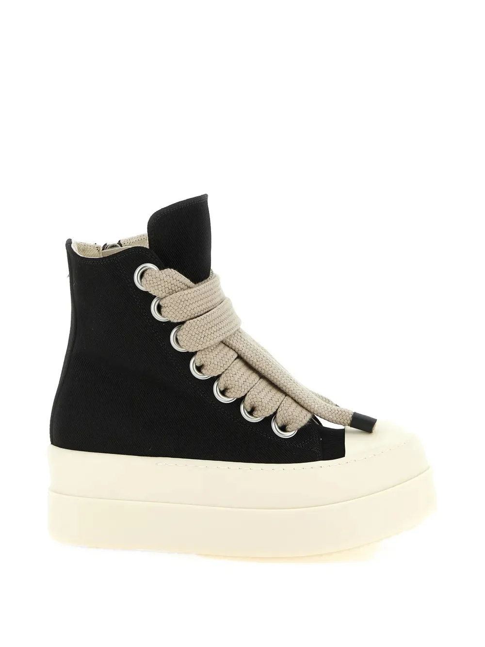 RICK OWENS DRKSHDW - Women Scarpe In Denim Mega Bumper Jumbolace Sneakers