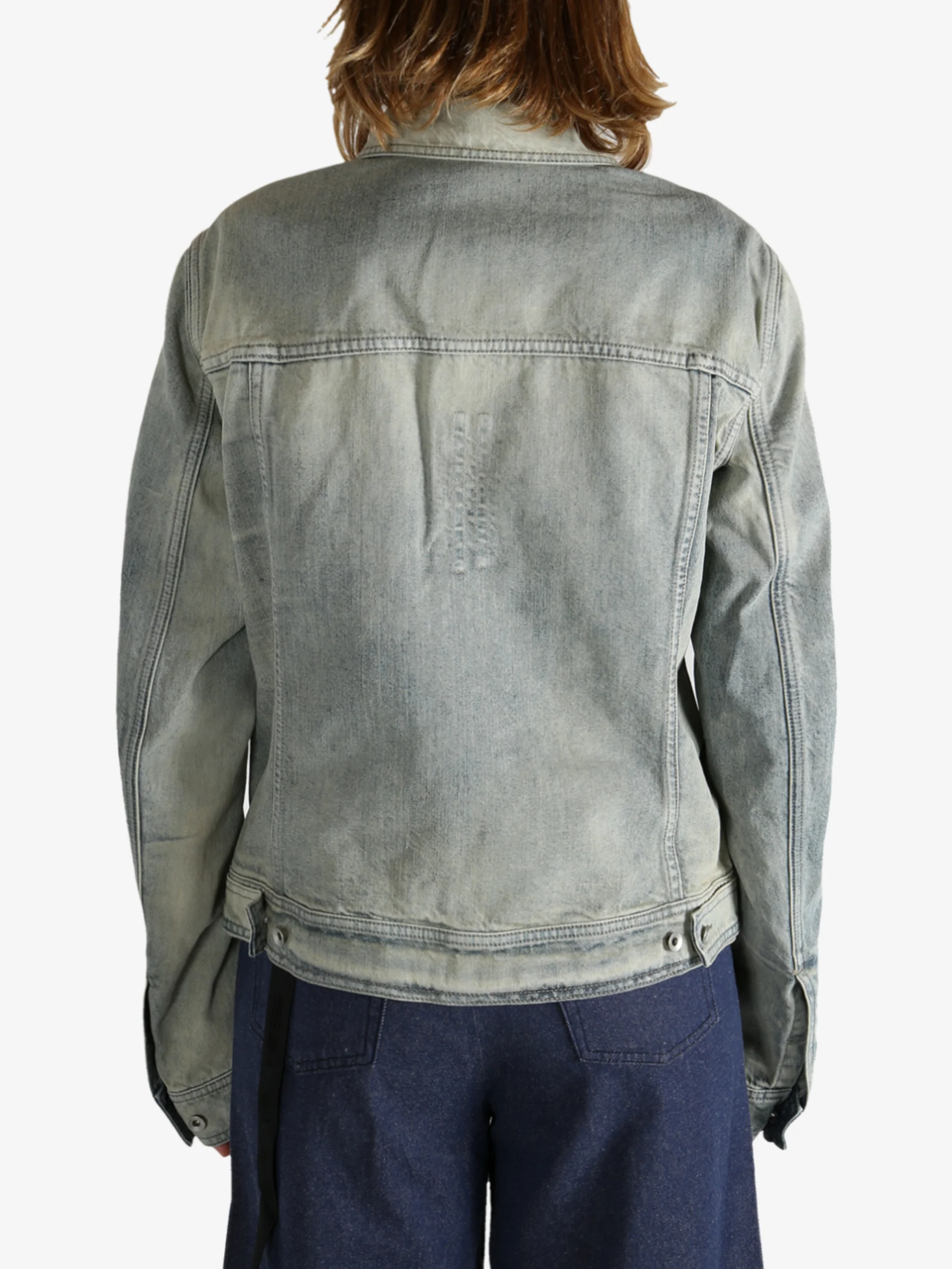 RICK OWENS DRKSHDW - Women Trucker Worker Jacket - Image 3