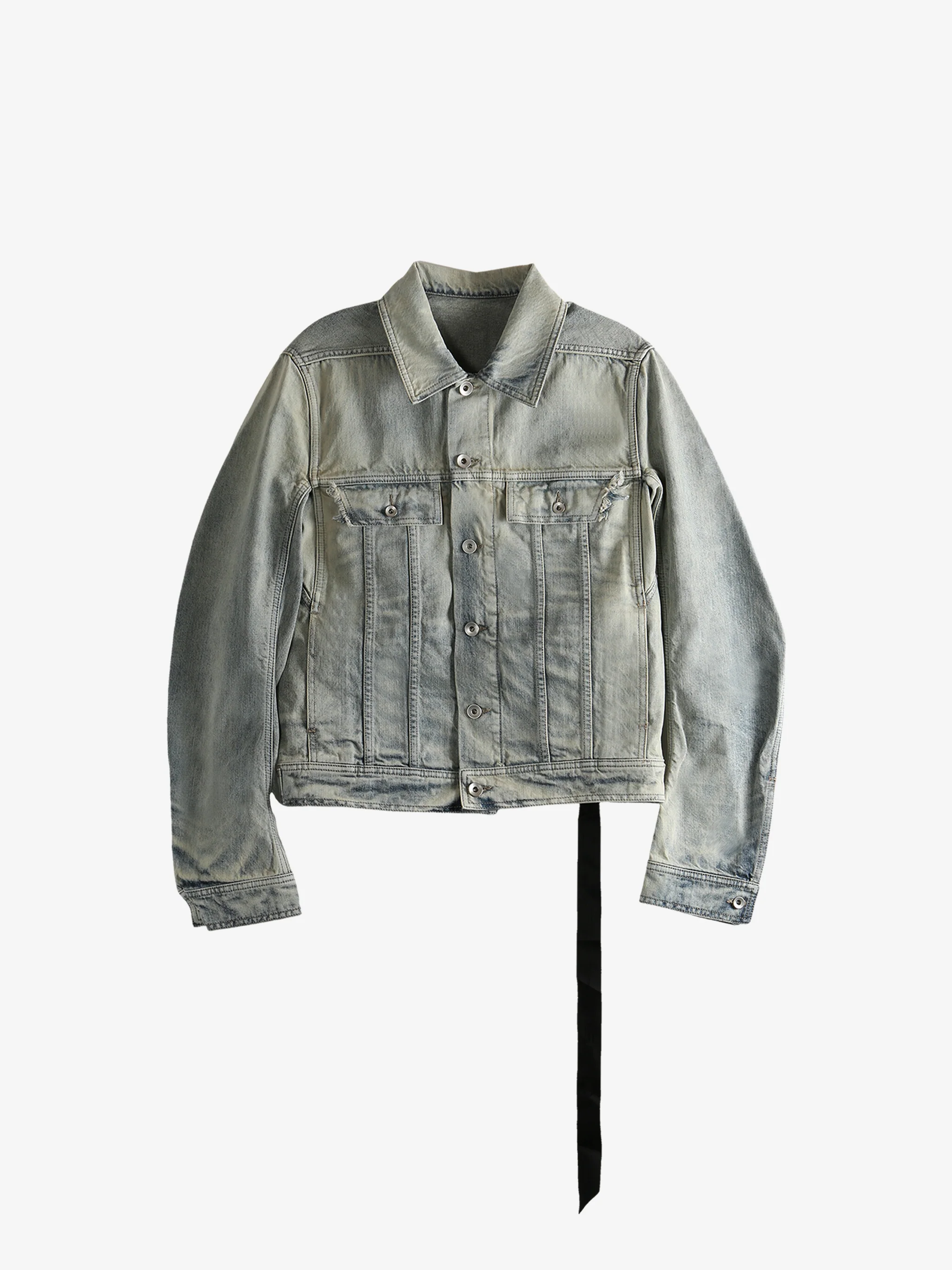 RICK OWENS DRKSHDW - Women Trucker Worker Jacket - Image 4
