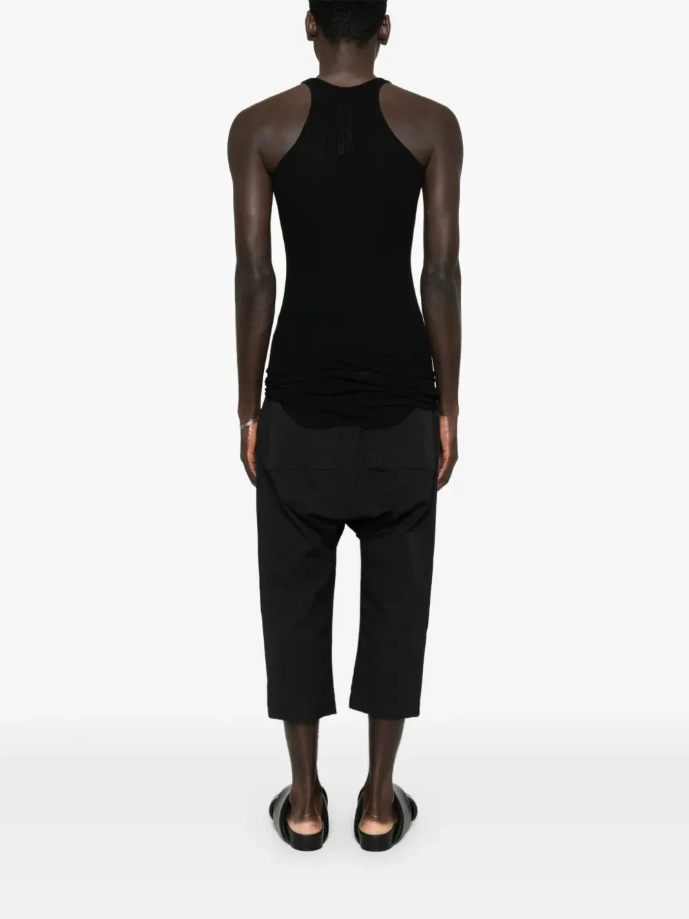 RICK OWENS - Men Basic Rib Tank Top - Image 3