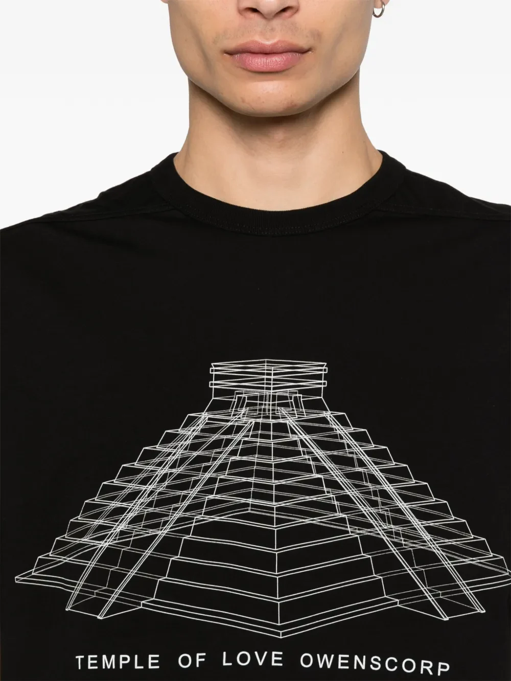 RICK OWENS - Men Brad T-Shirt - Image 4