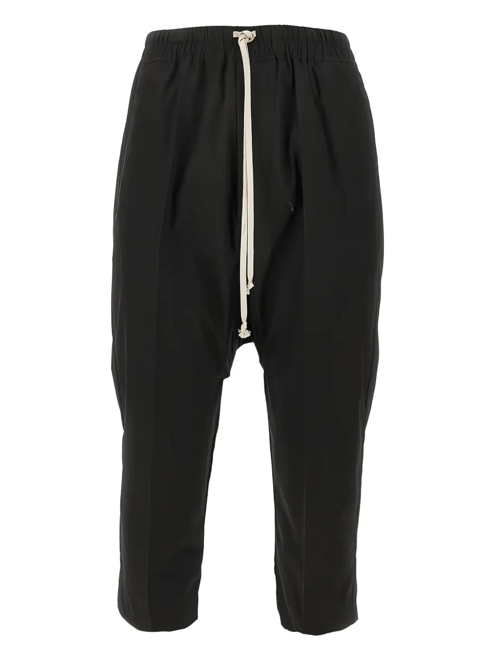 RICK OWENS - Men Drawstring Cropped Pants