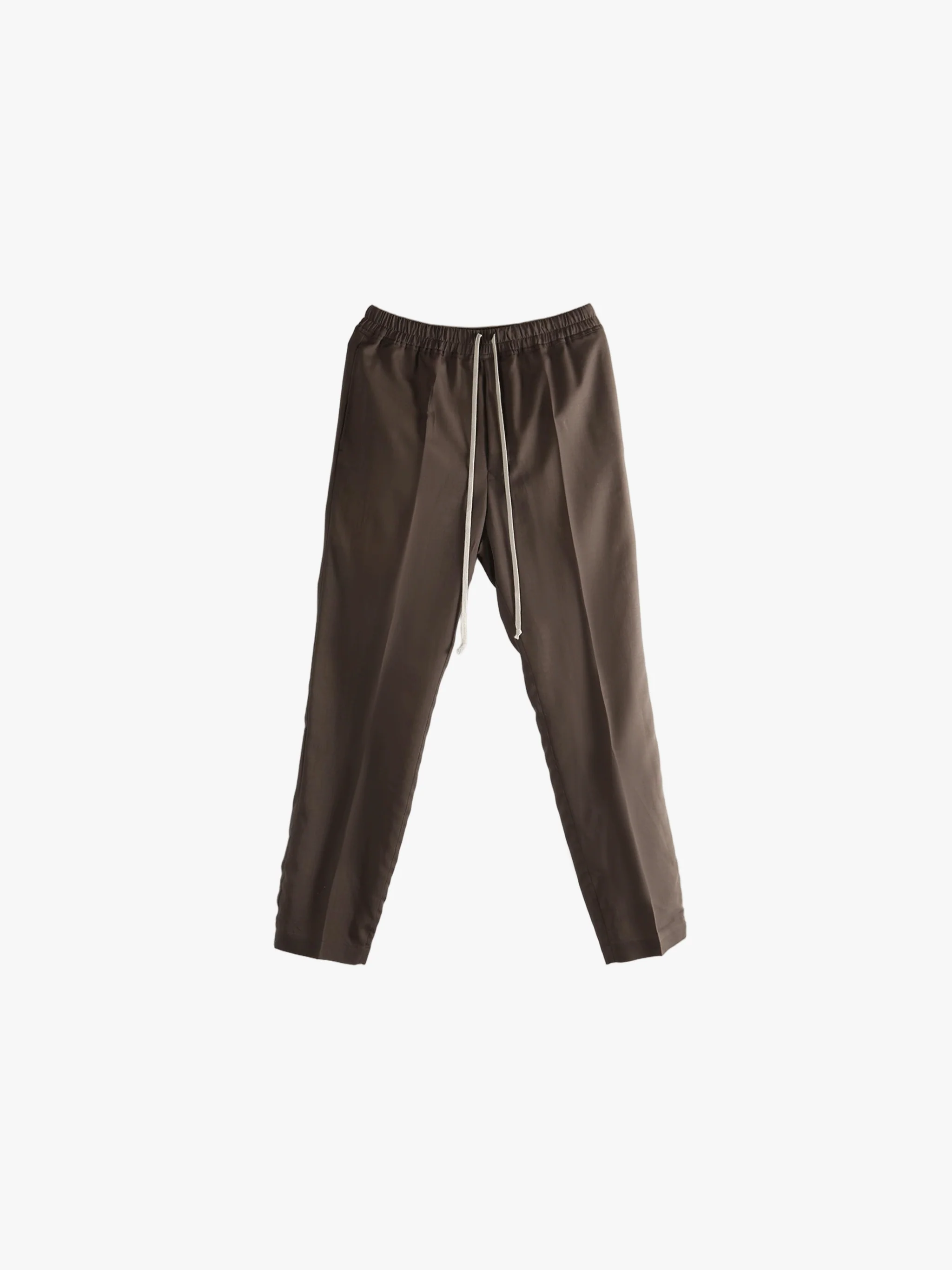 RICK OWENS - Men Drawstring Slim Long Pants - Image 4
