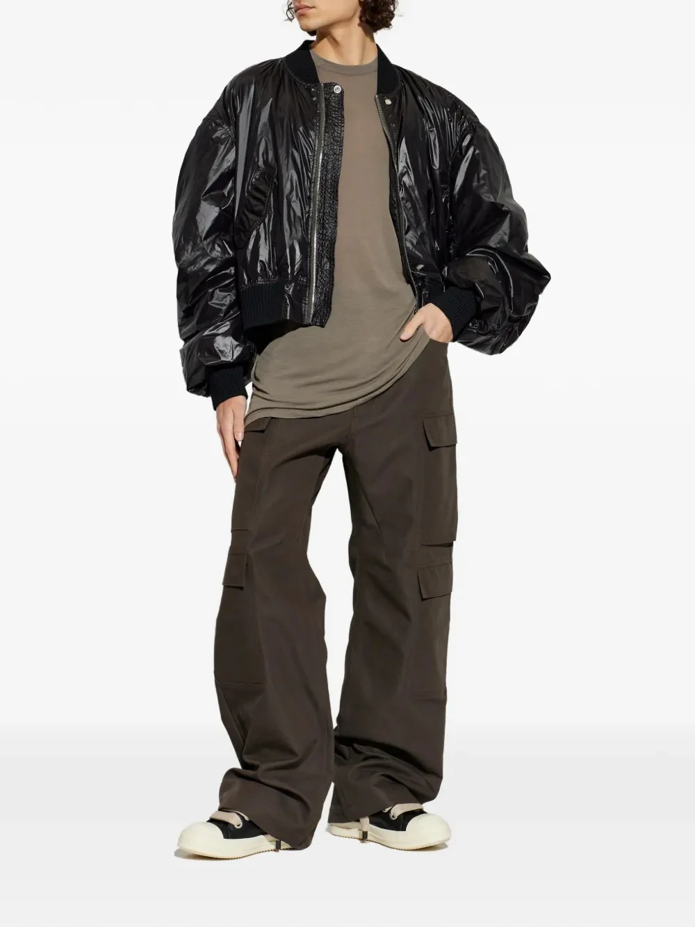RICK OWENS - Men Geth Cargo Pants - Image 3