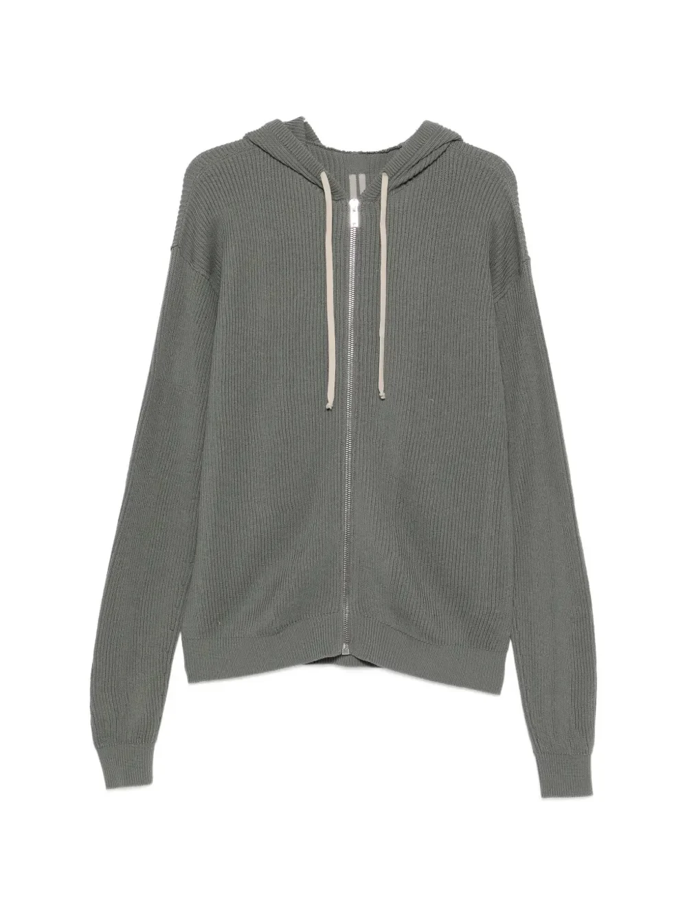 RICK OWENS - Men Giacca In Maglia Zipped Hoodie - Image 5