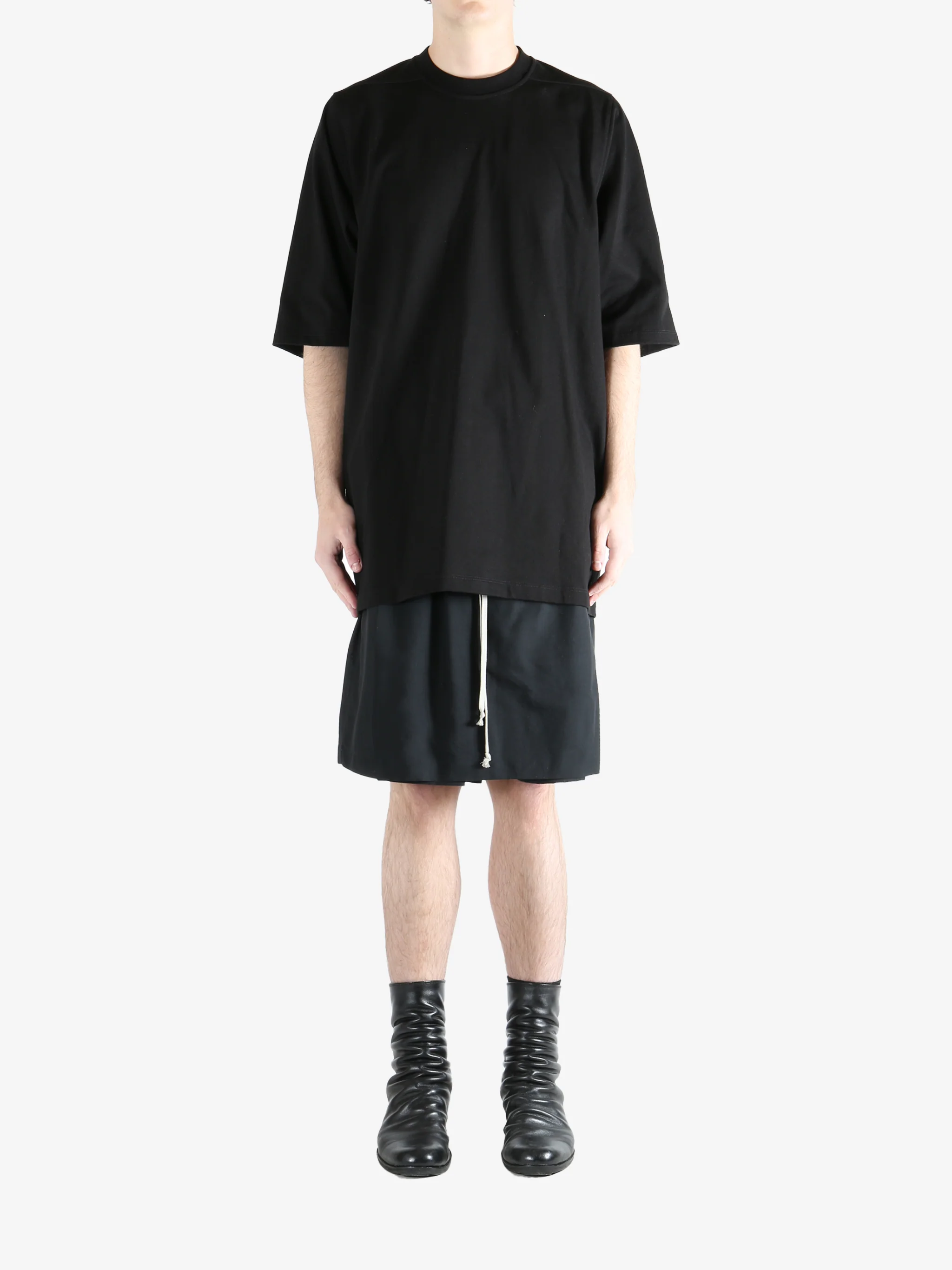 RICK OWENS - Men Jumbo Short Sleeves T-Shirt - Image 4
