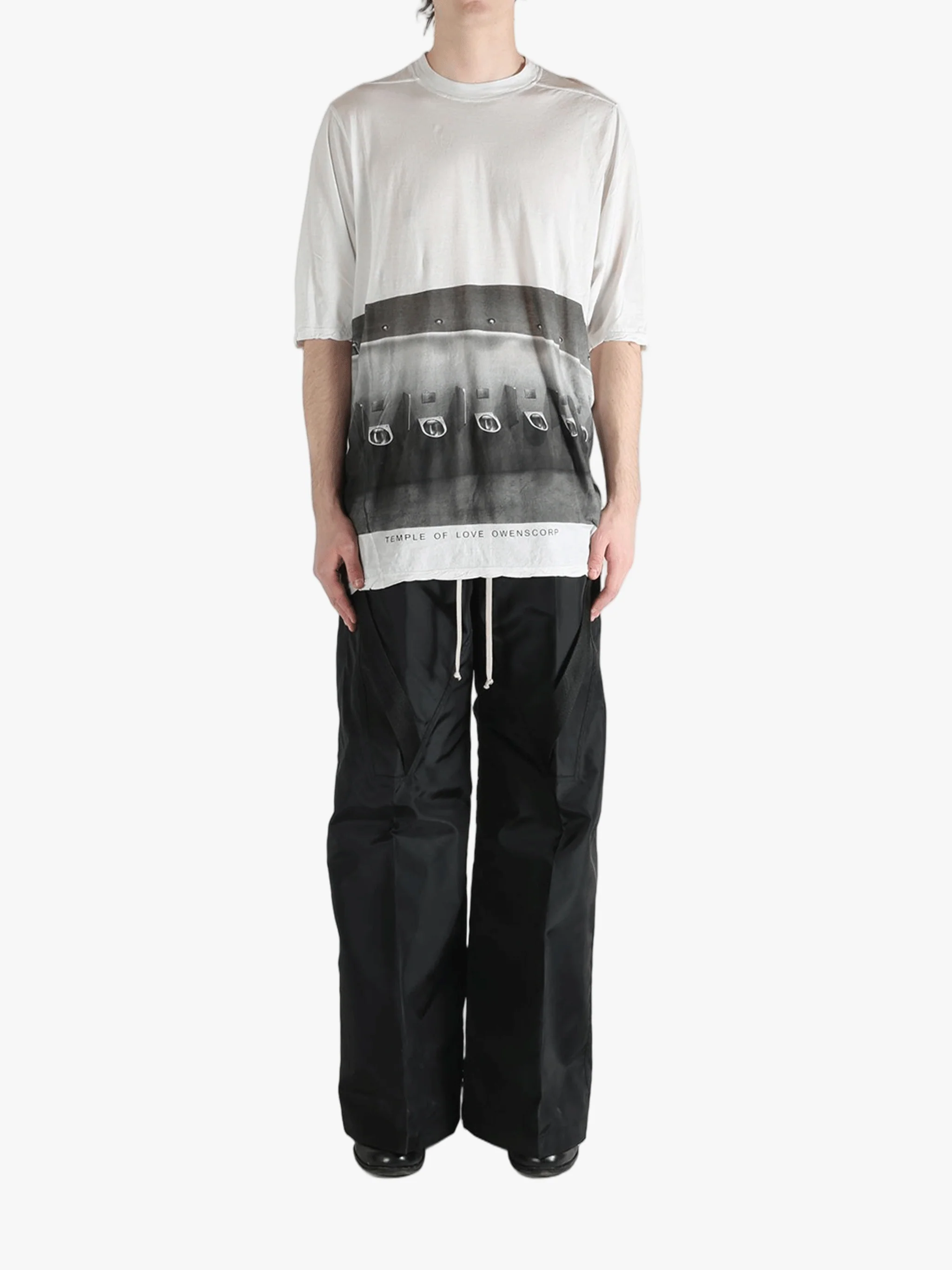 RICK OWENS - Men Jumbo SS T-Shirt - Image 4