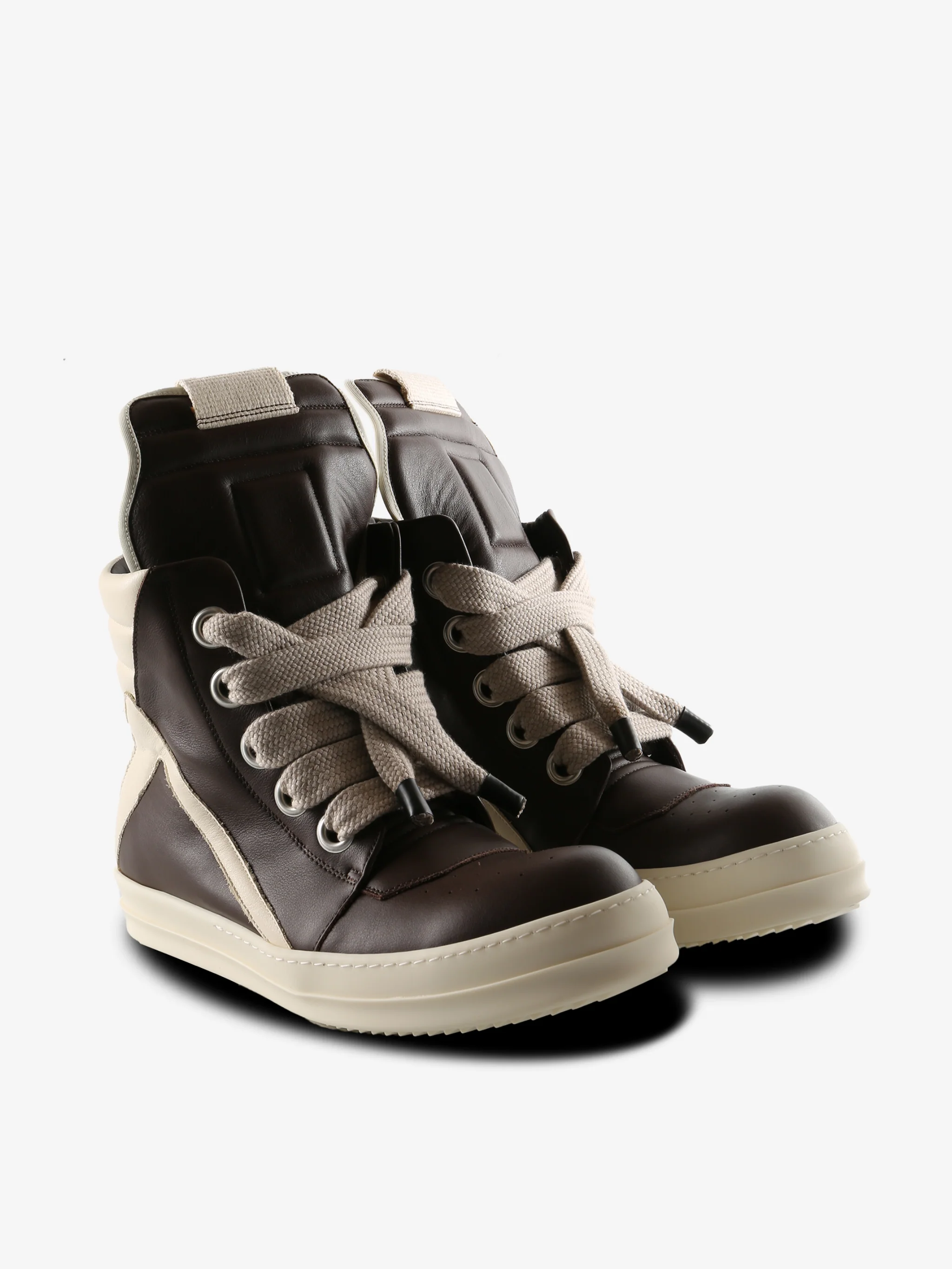 RICK OWENS - Men Jumbolace Geobasket Sneaker - Image 2