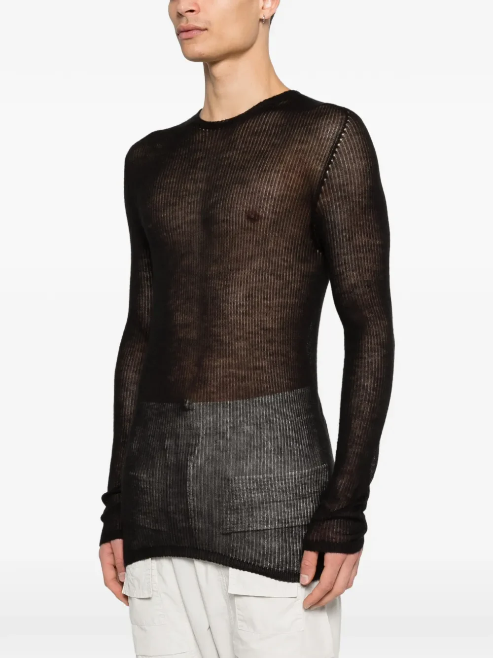 RICK OWENS - Men Knit Dennis Top - Image 2