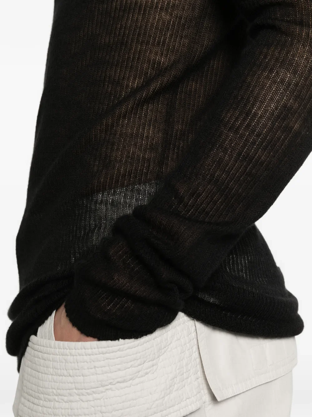 RICK OWENS - Men Knit Dennis Top - Image 4
