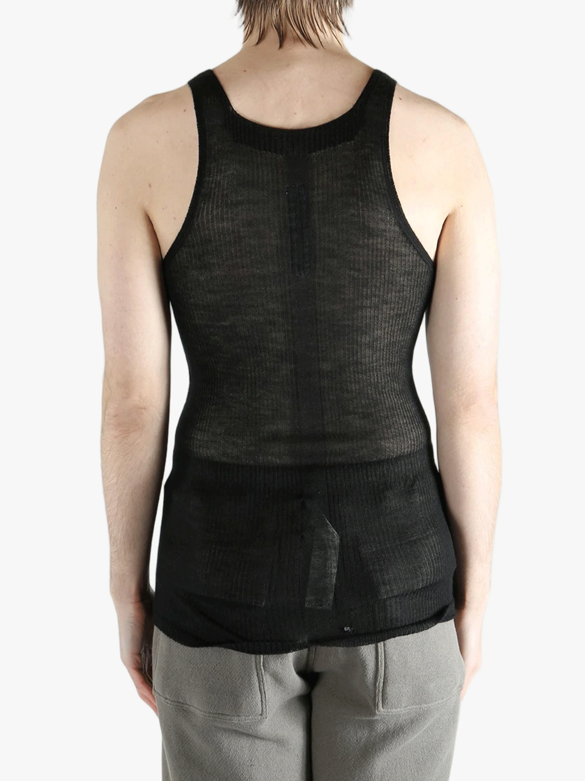RICK OWENS - Men Knit Tank - Image 3