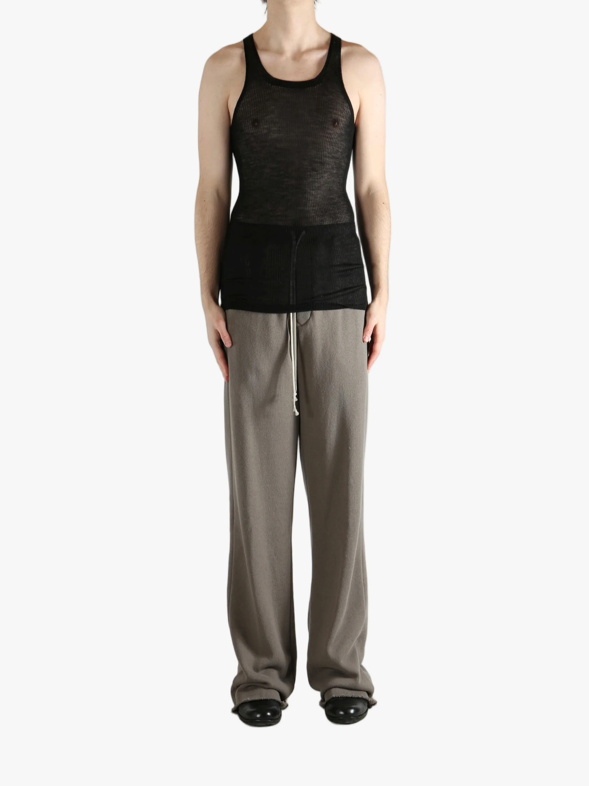 RICK OWENS - Men Knit Tank - Image 4