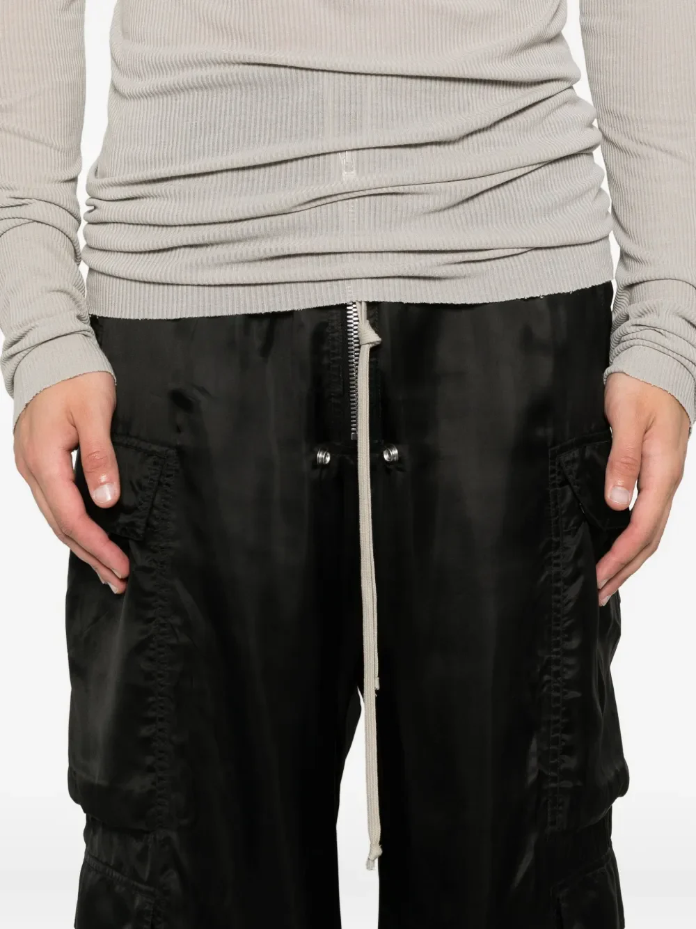 RICK OWENS - Men Pantaloni Cargobelas Pant - Image 4