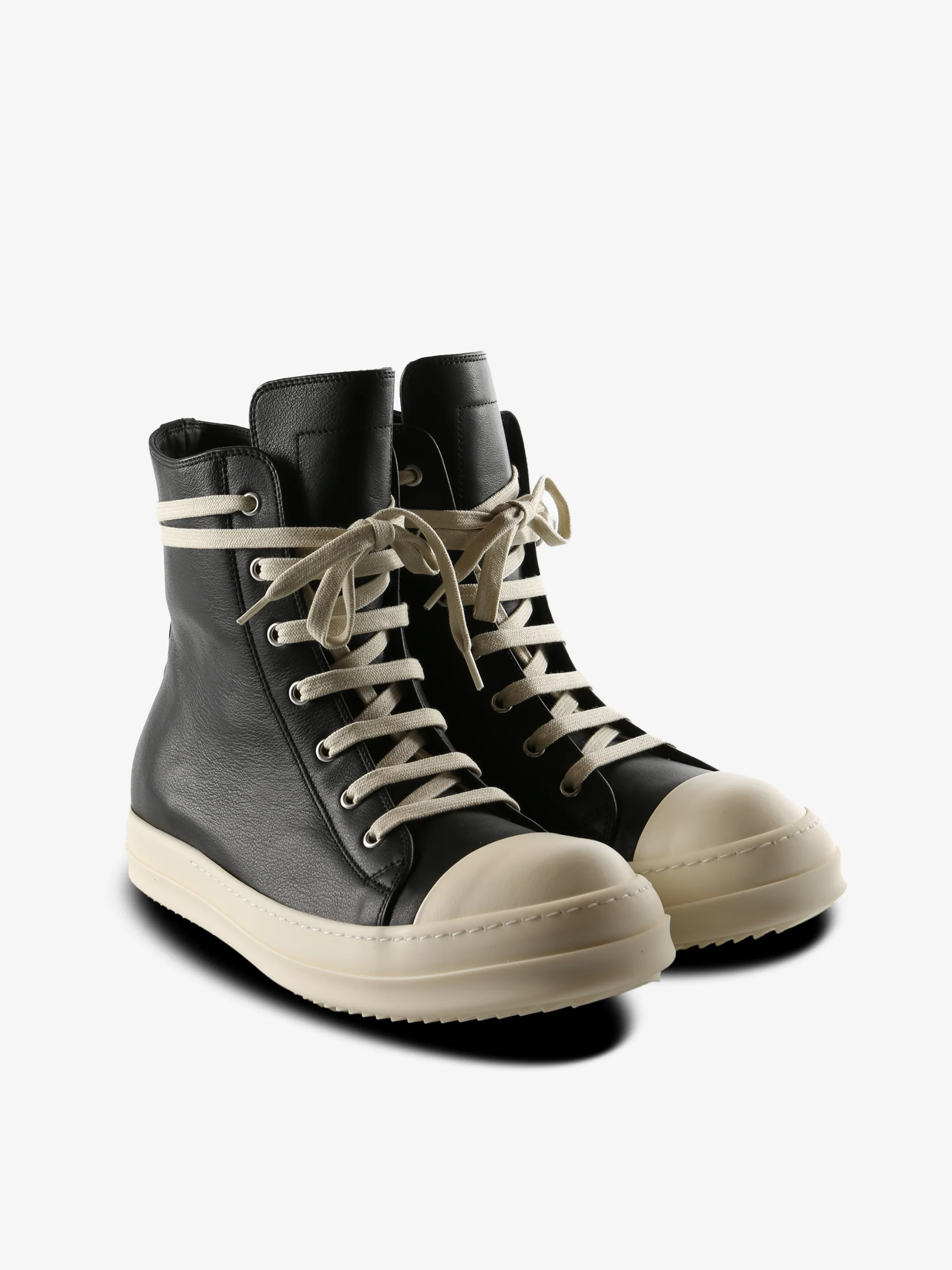 RICK OWENS - Men Scarpe In Pelle Sneaker - Image 2