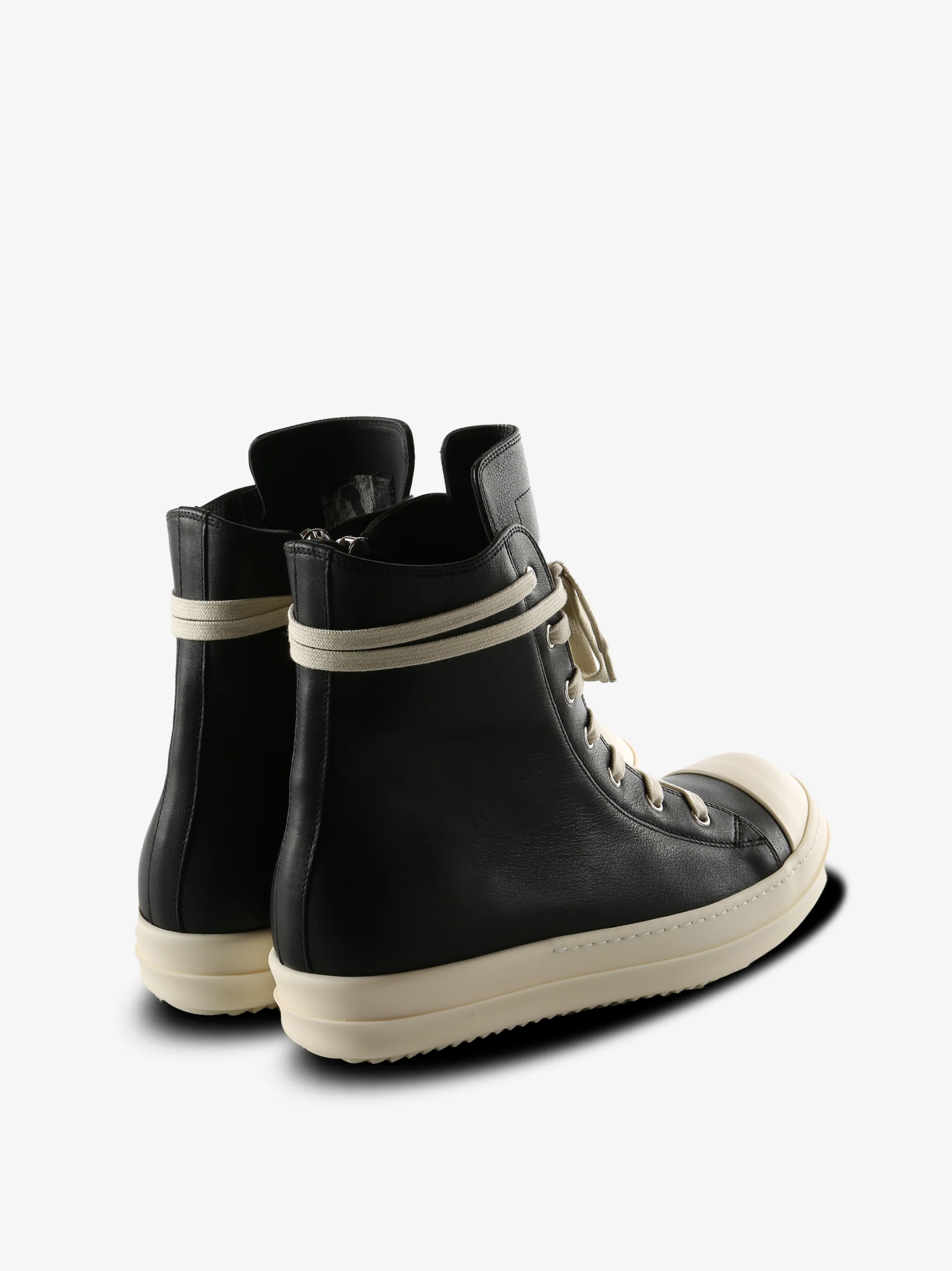 RICK OWENS - Men Scarpe In Pelle Sneaker - Image 3