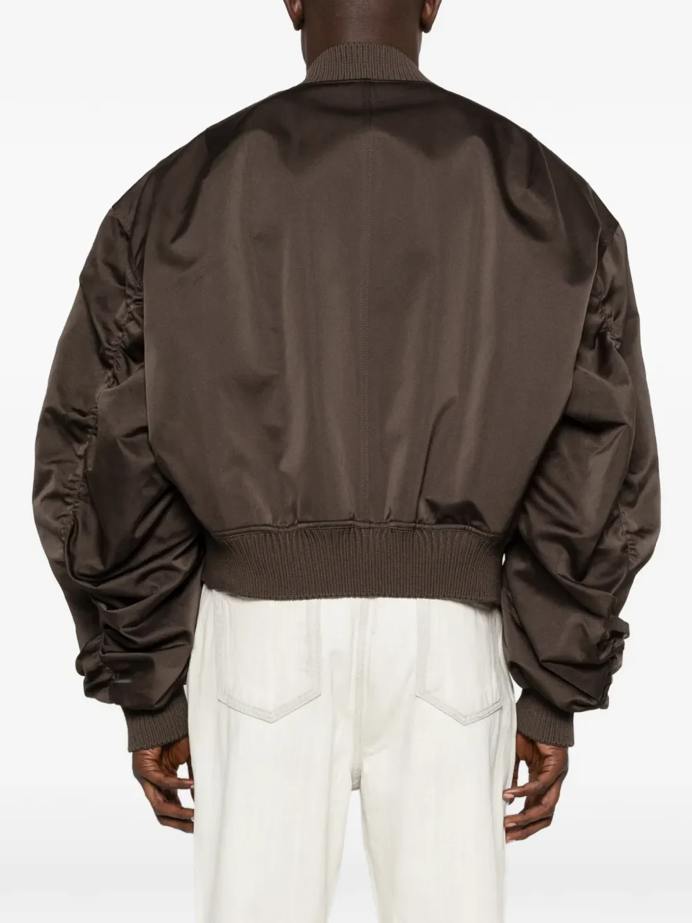 RICK OWENS - Men Secchia Flight Jacket - Image 3