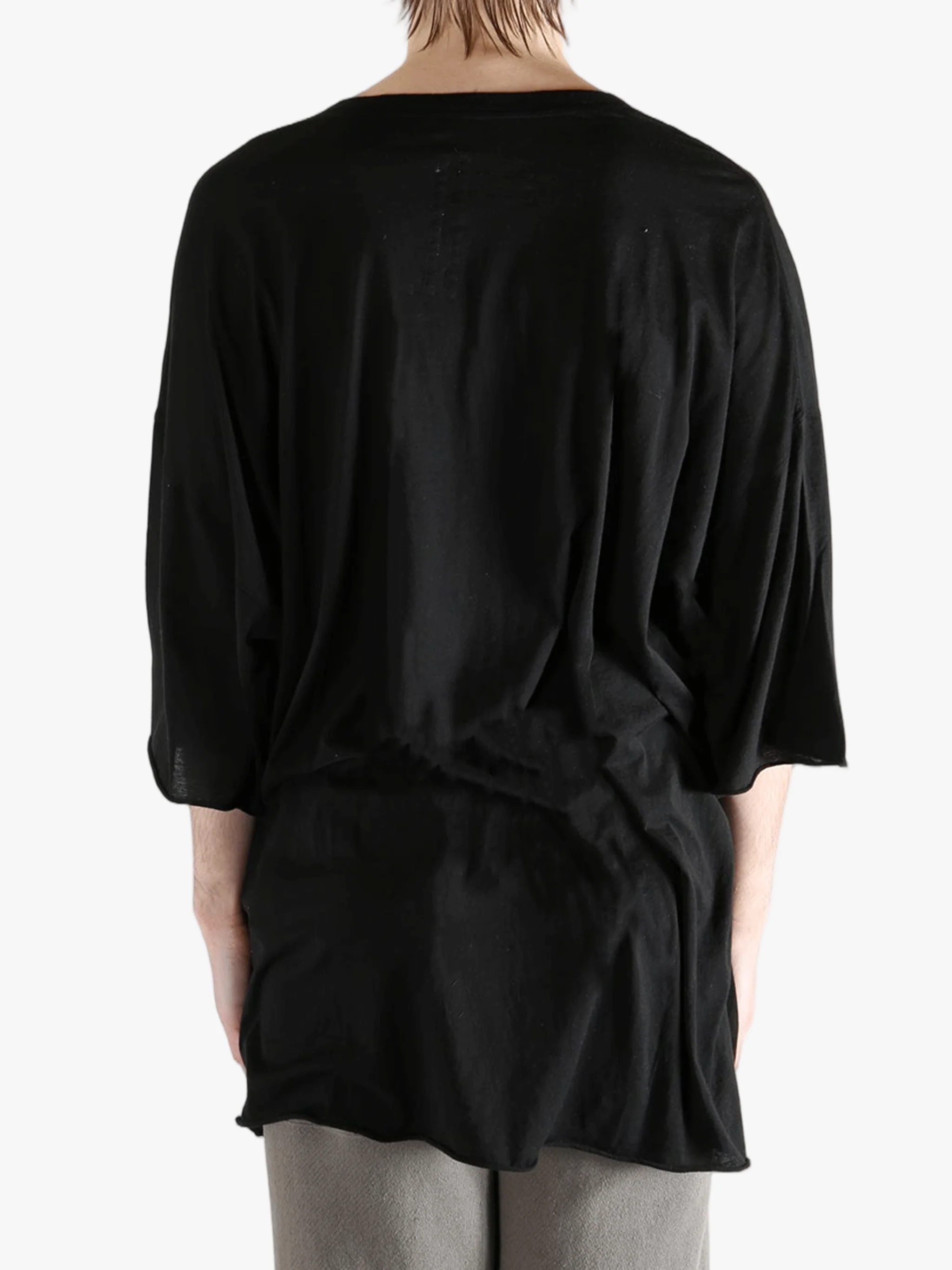 RICK OWENS - Men V Tommy T-Shirt - Image 3