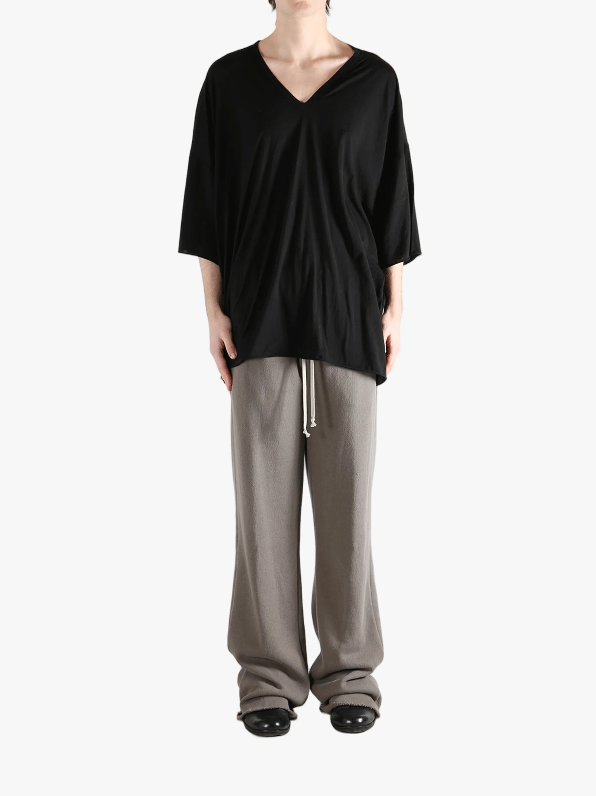 RICK OWENS - Men V Tommy T-Shirt - Image 4