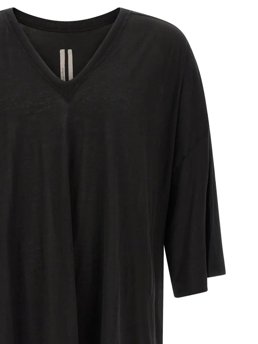 RICK OWENS - Men V Tommy T-Shirt - Image 5